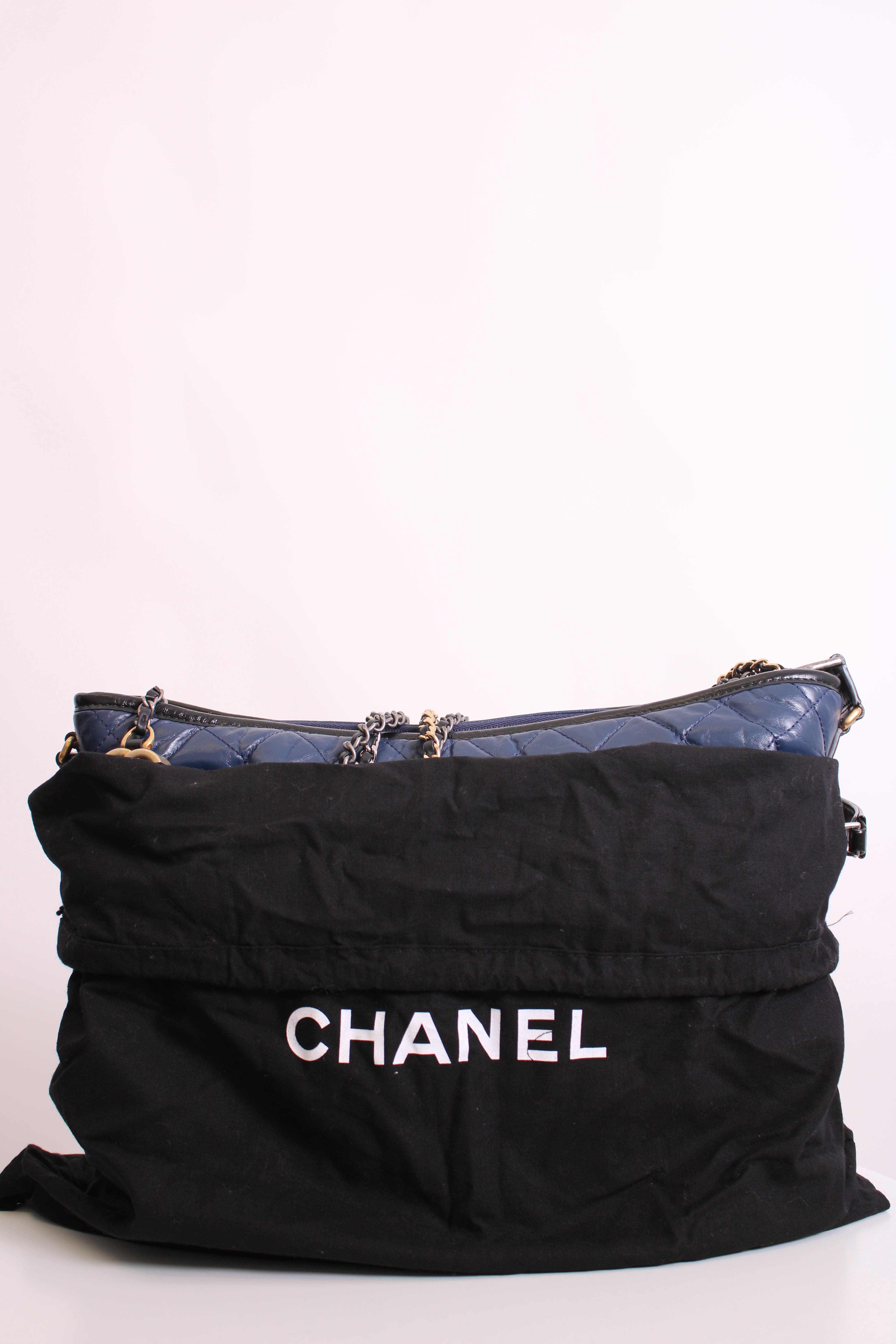 Chanel Chanel Bag Navy/ Black