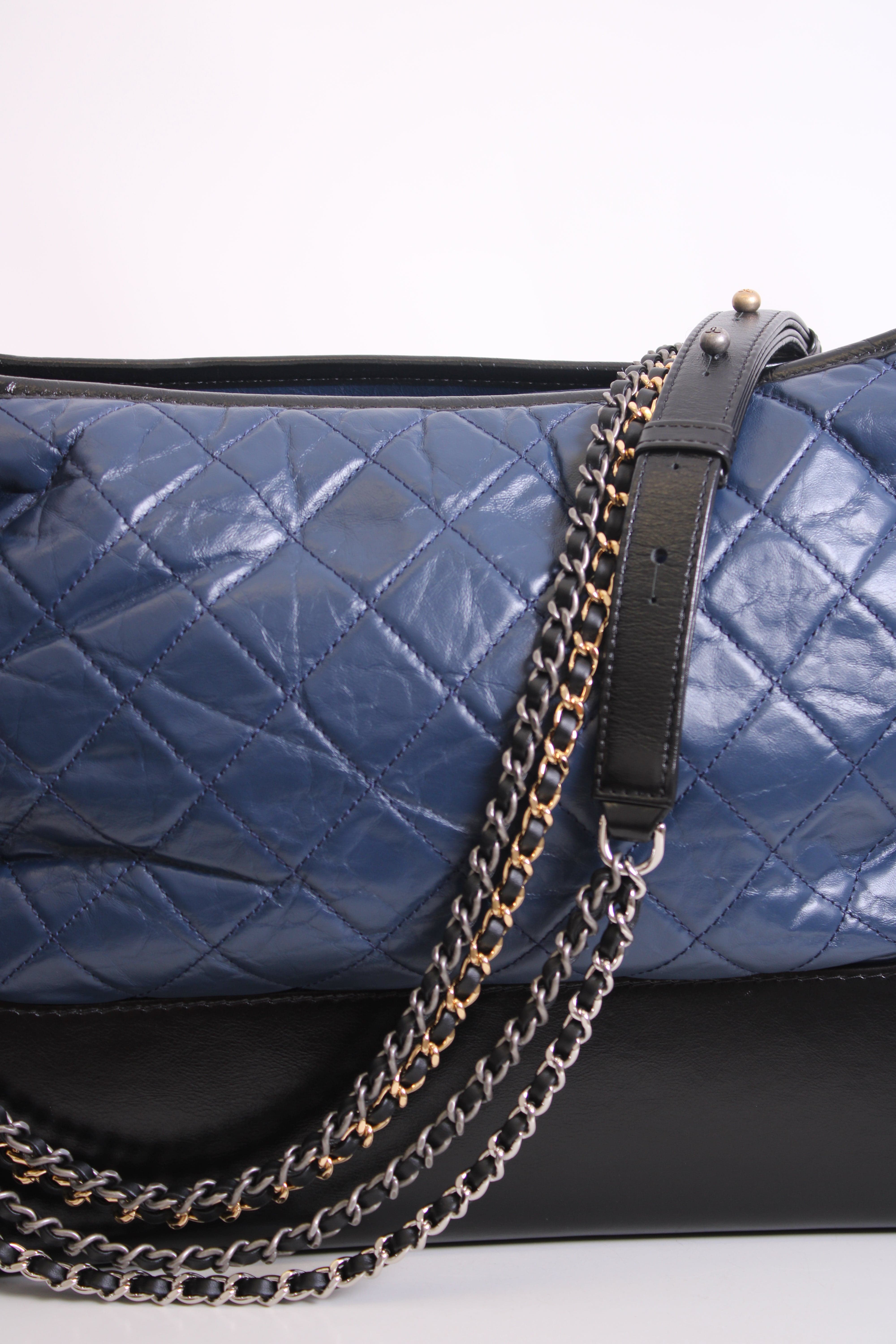 Chanel Chanel Bag Navy/ Black