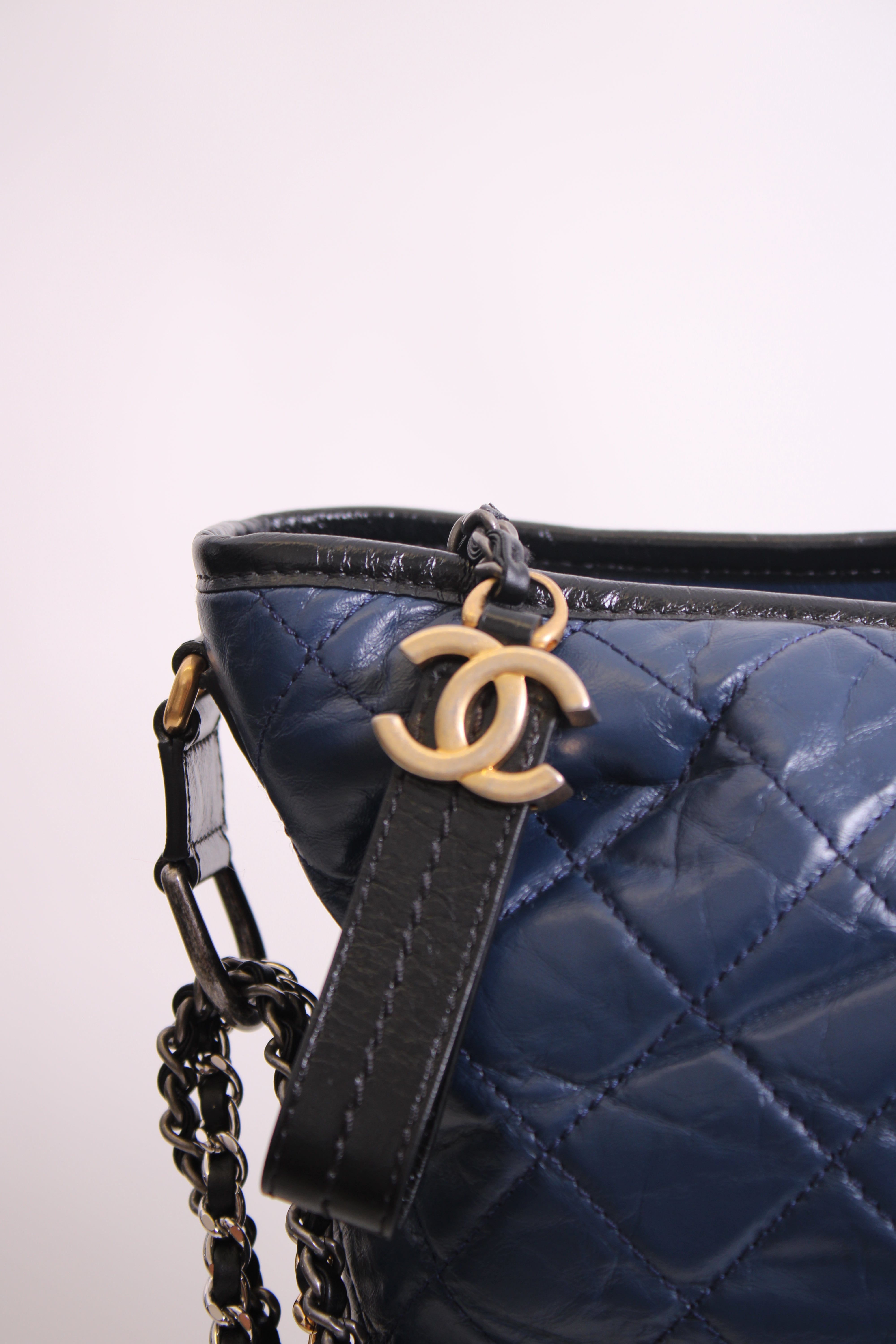 Chanel Chanel Bag Navy/ Black