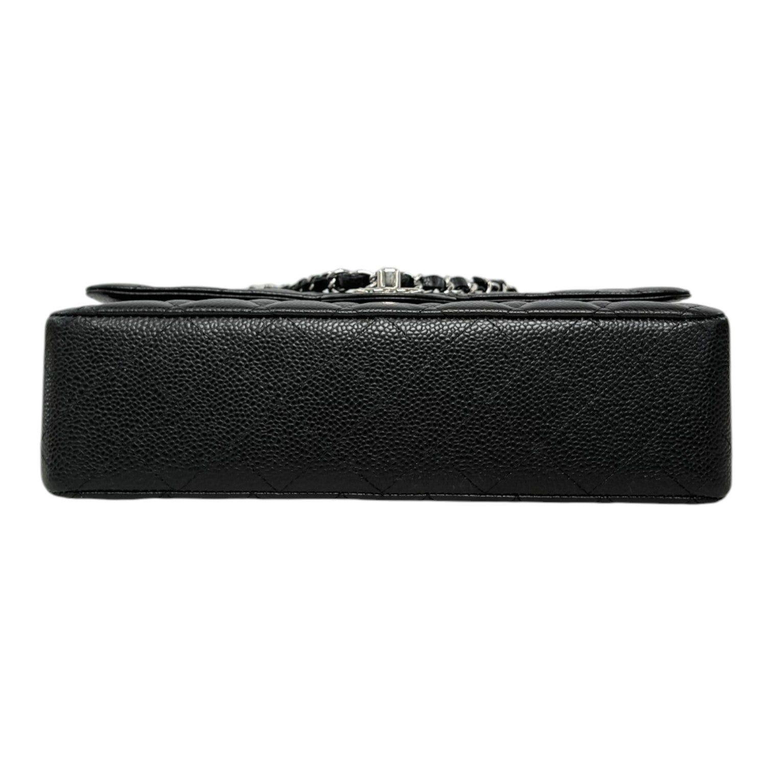 Chanel Chanel Black Classic Flap Medium Bag with SHW