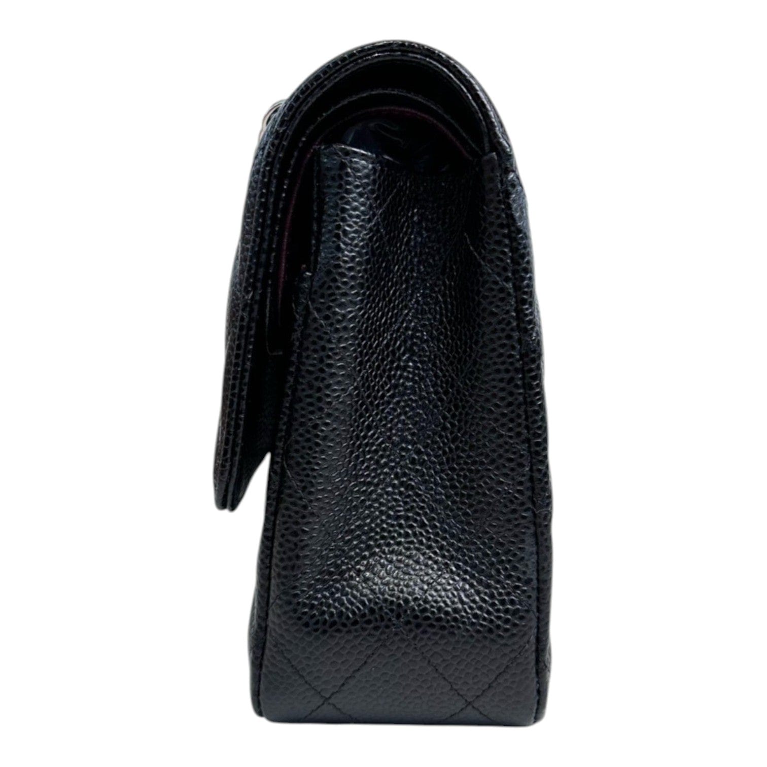 Chanel Chanel Black Classic Flap Medium Caviar Bag with SHW