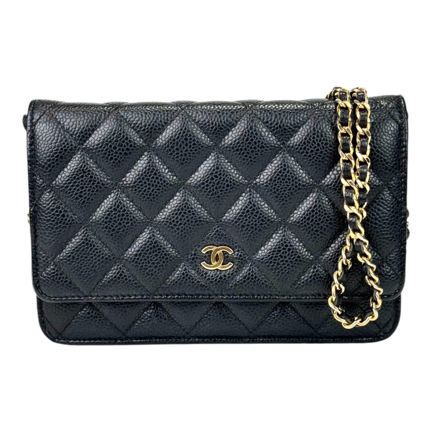 Chanel Chanel Black Classic Flap WOC Bag