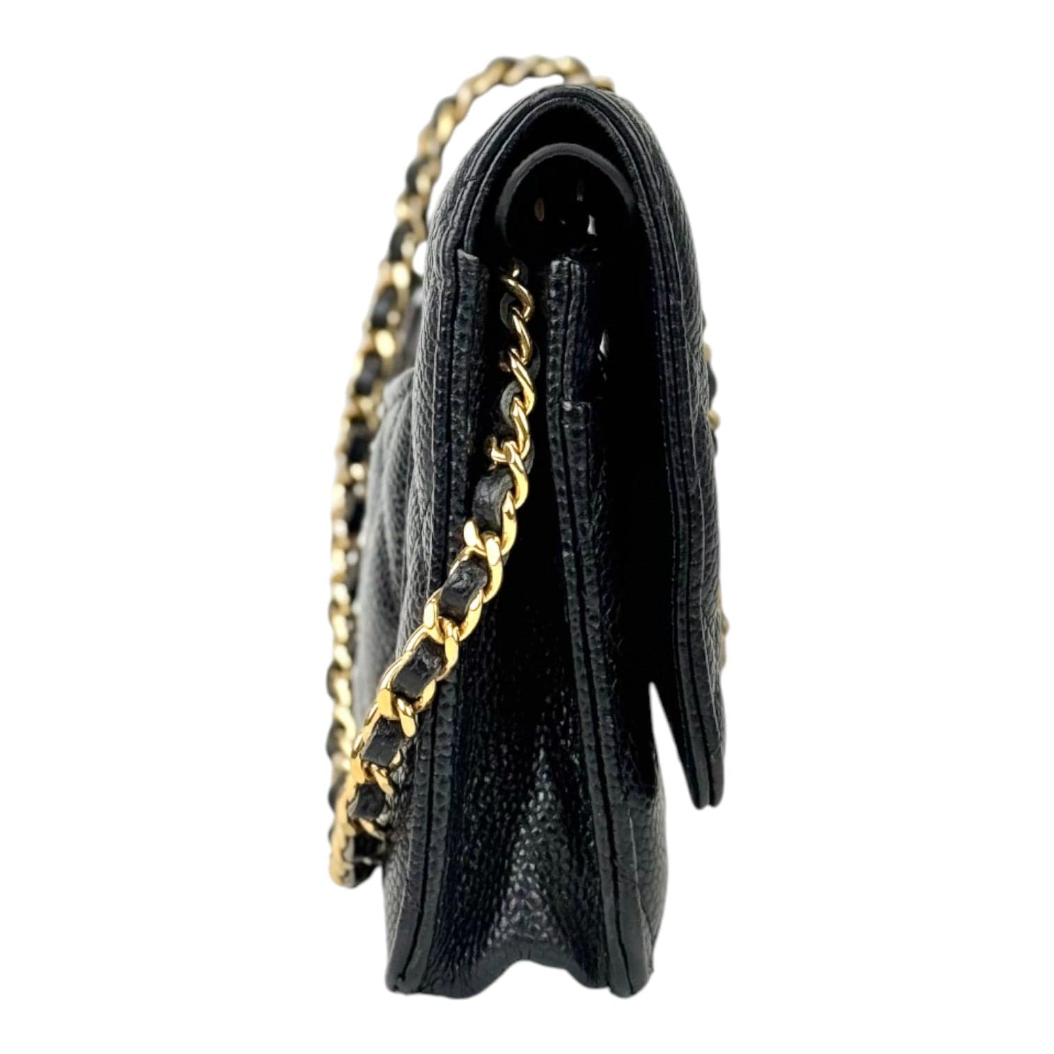 Chanel Chanel Black Classic Flap WOC Bag