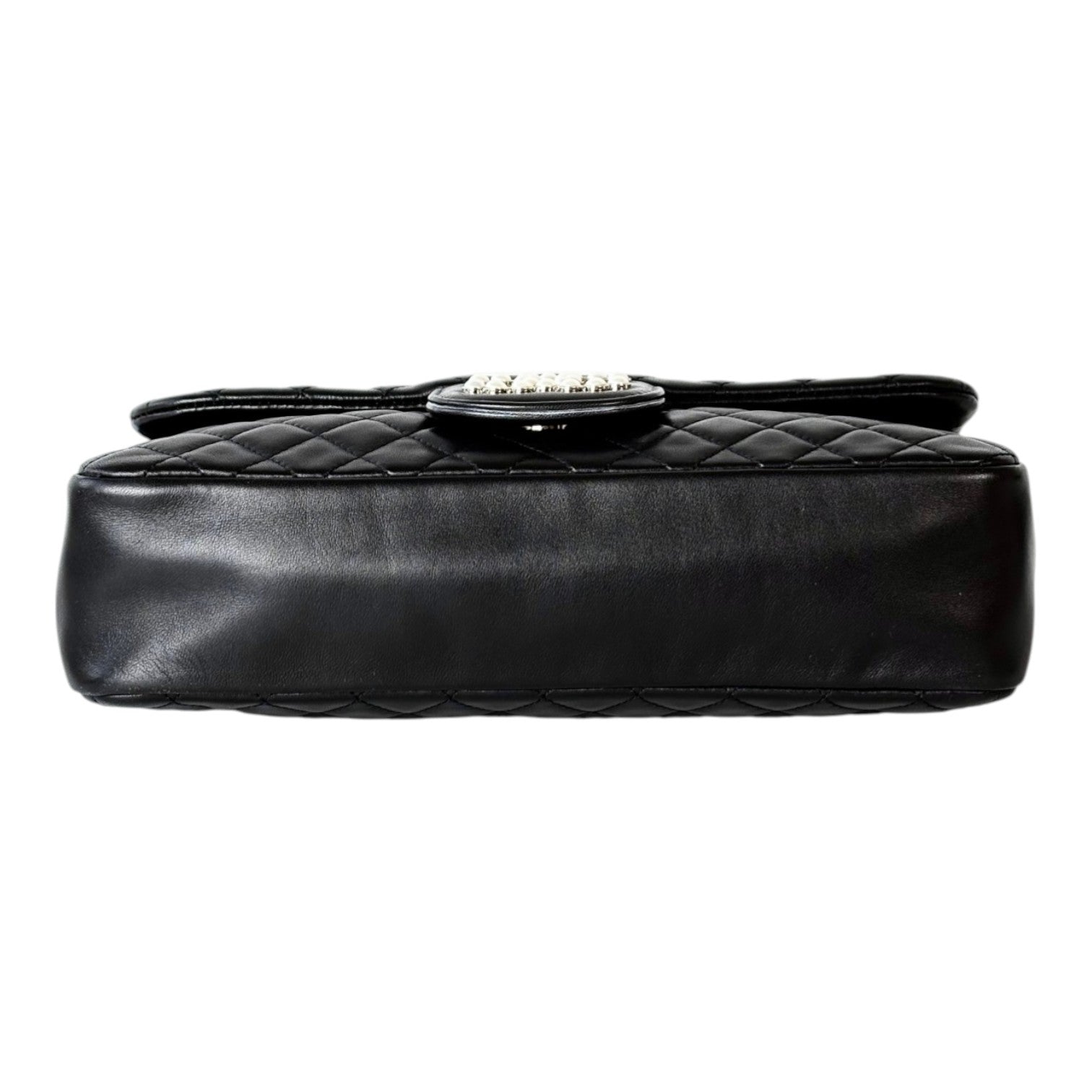 Chanel Chanel Black Lambskin Westminster Pearl Flag Bag