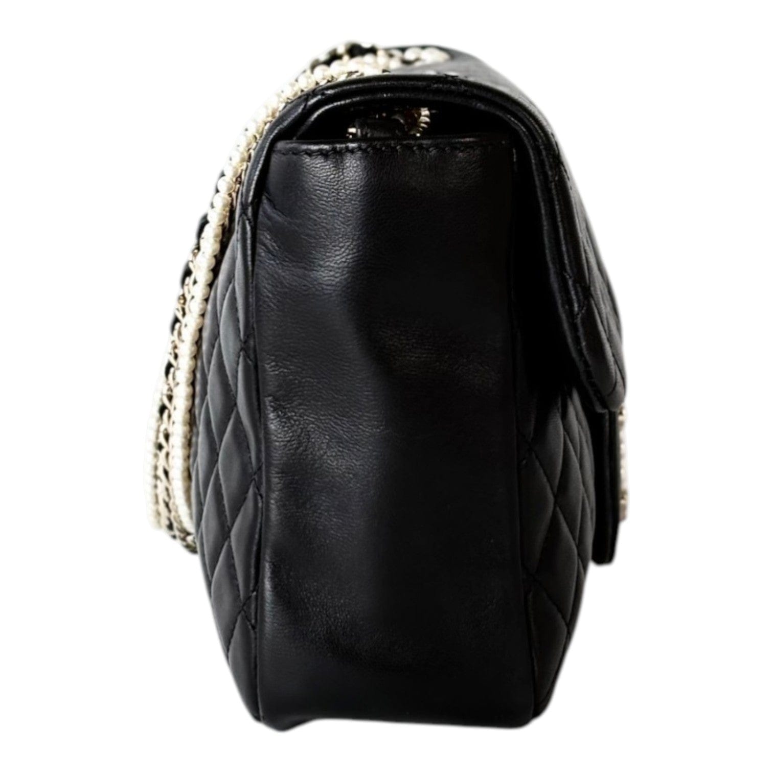 Chanel Chanel Black Lambskin Westminster Pearl Flag Bag