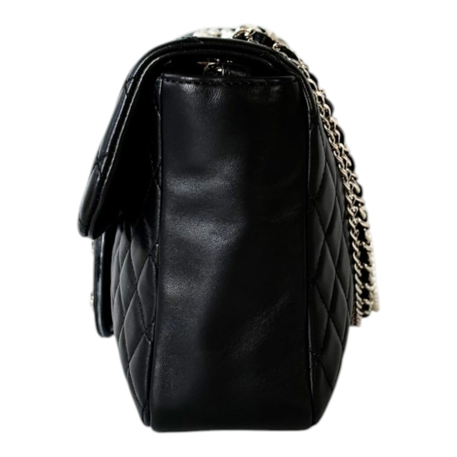 Chanel Chanel Black Lambskin Westminster Pearl Flag Bag