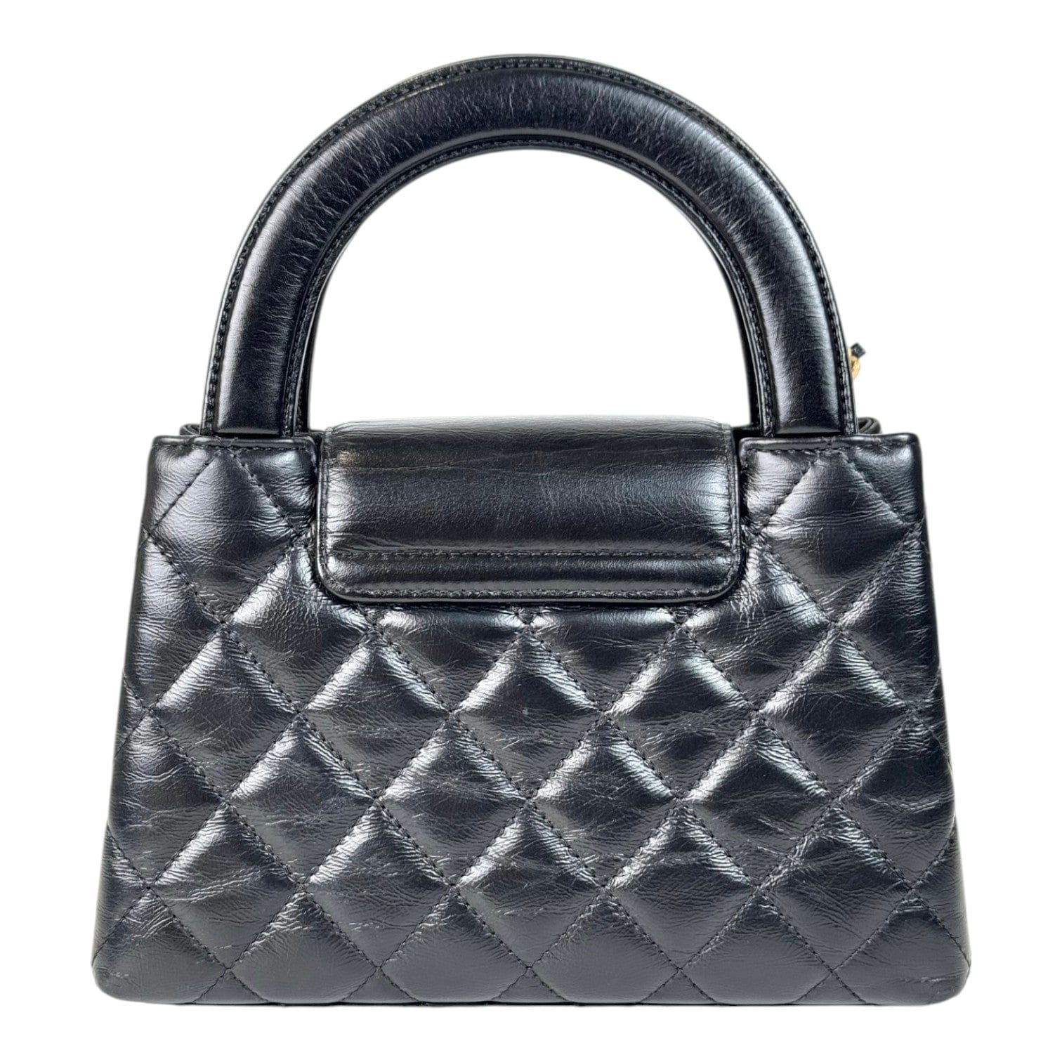 Chanel Chanel Black Mini Kelly Tote Bag with GHW