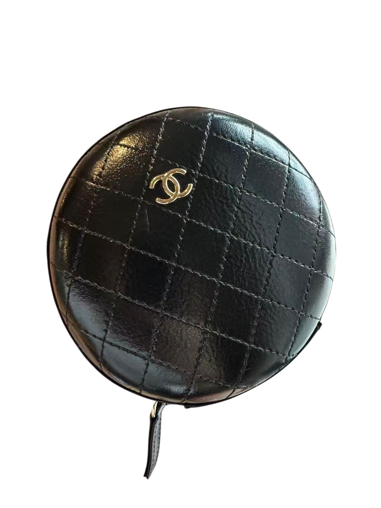 Chanel Chanel Black Round Hardcase Bag
