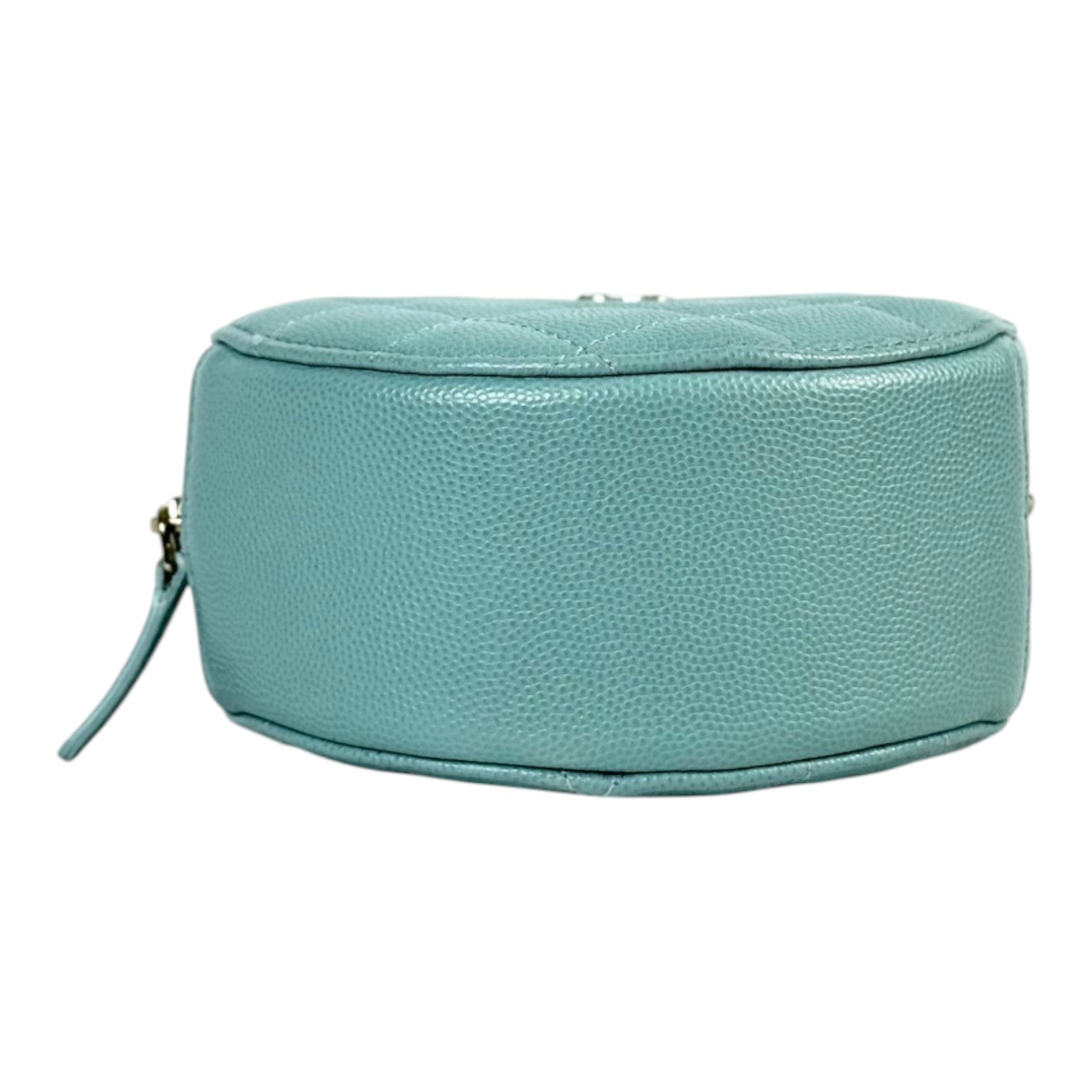Chanel Chanel Blue Round Zip Chain Bag