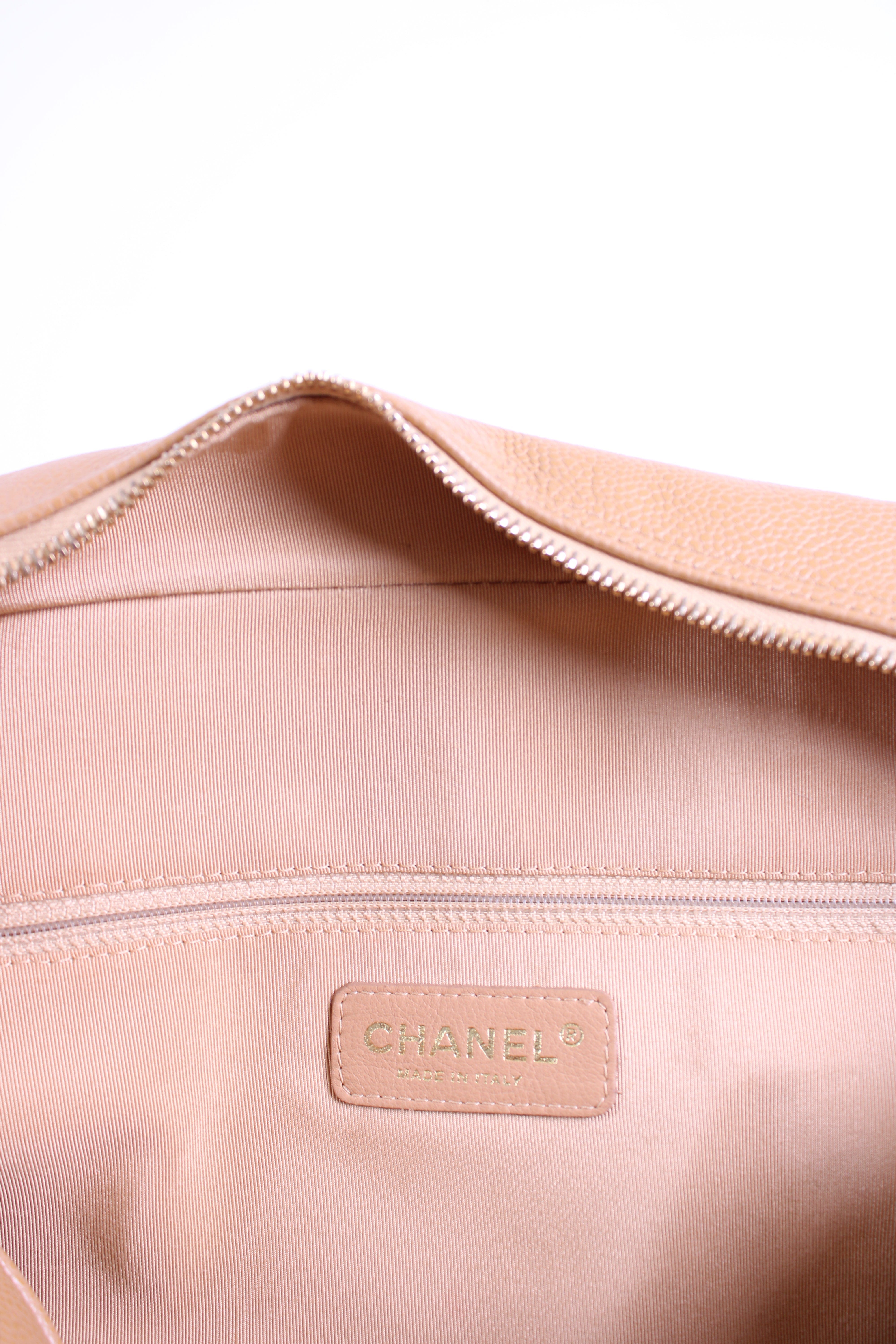 Chanel Chanel Bowling Bag Beige