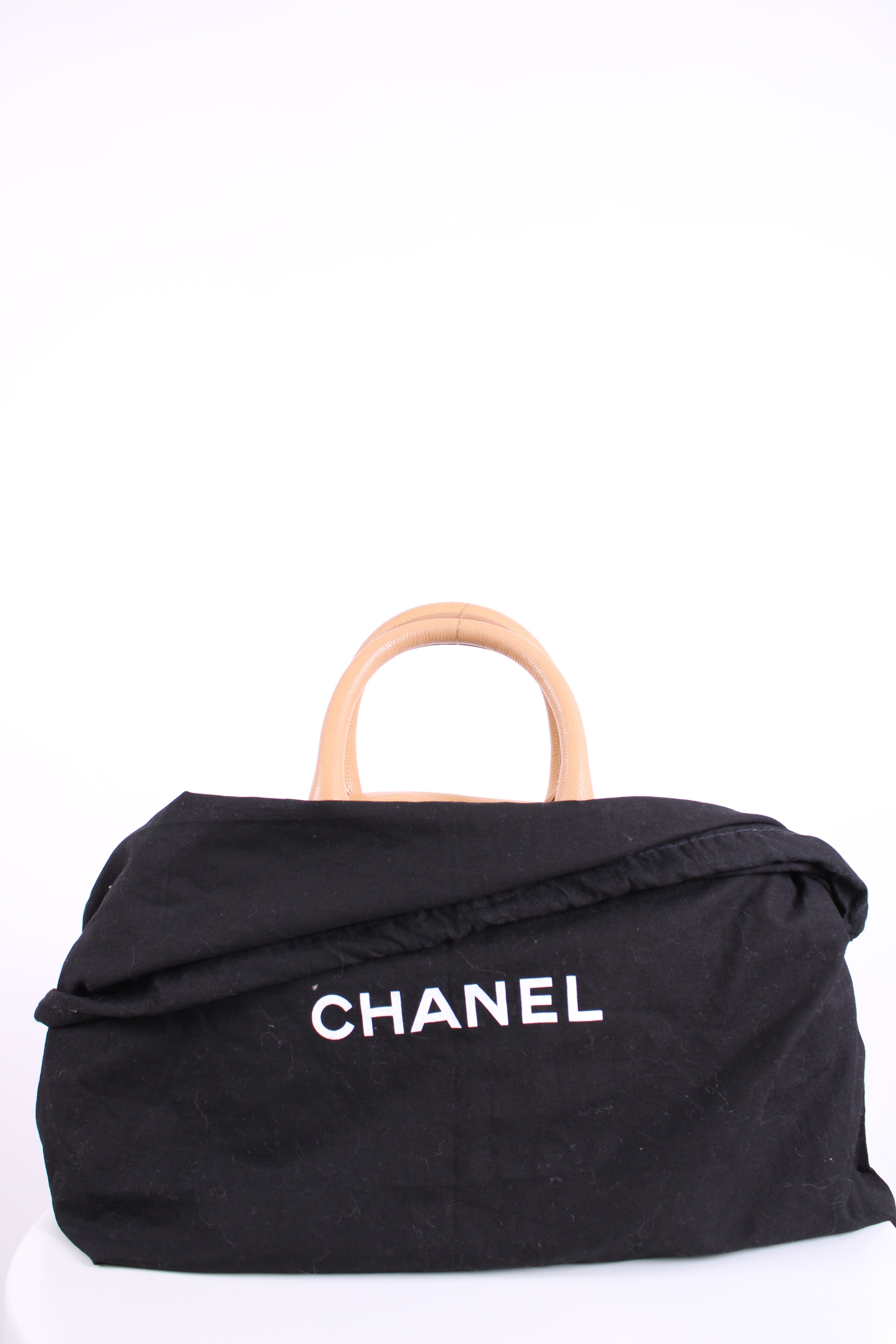 Chanel Chanel Bowling Bag Beige