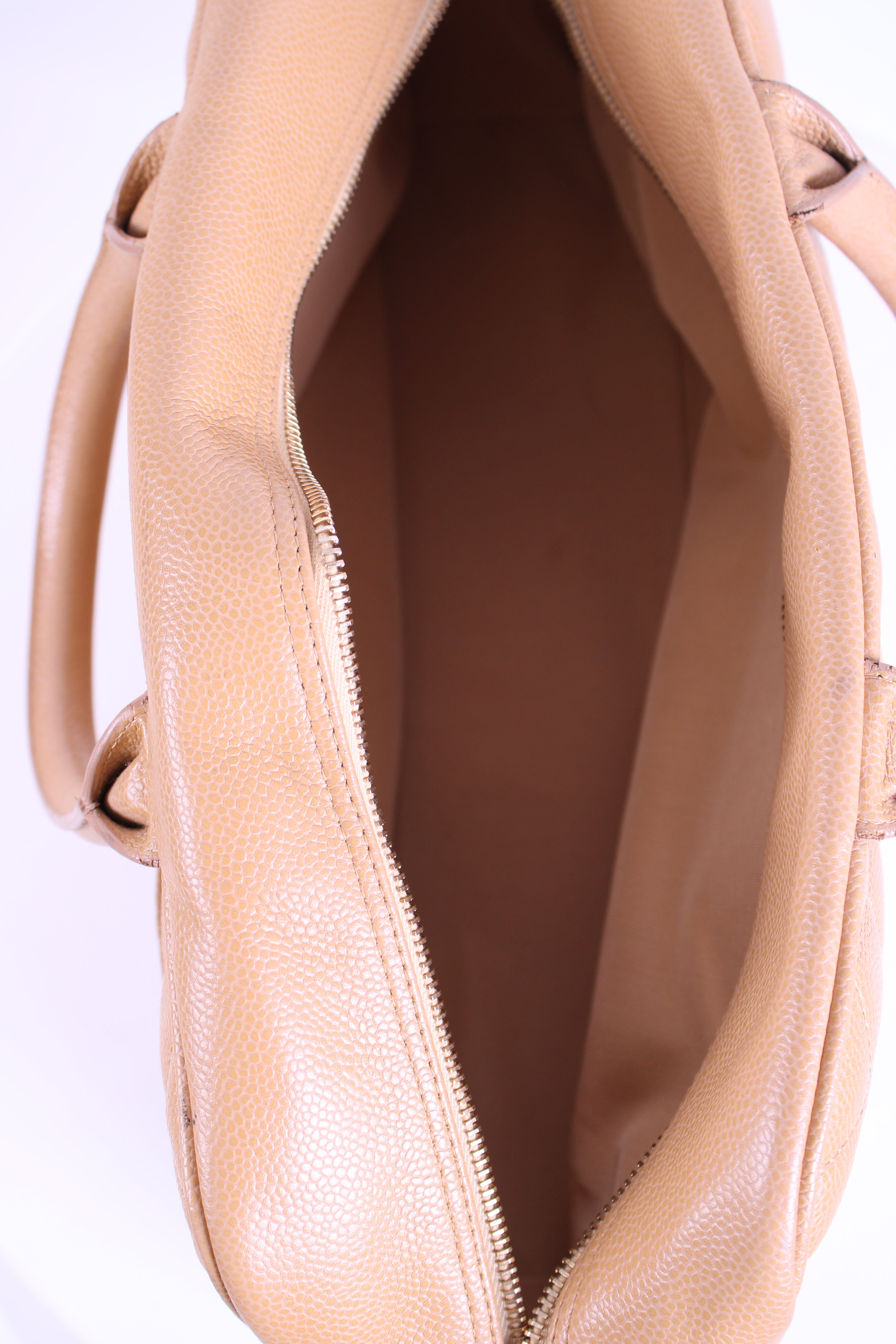 Chanel Chanel Bowling Bag Beige