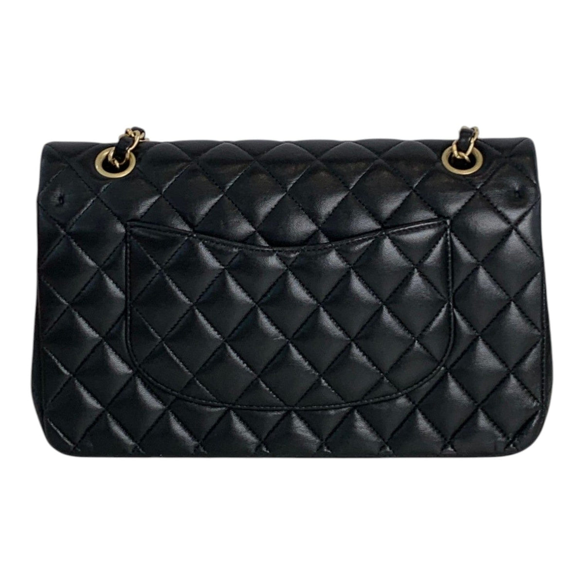 Chanel Chanel Classic Flap Black Medium Bag with Charms