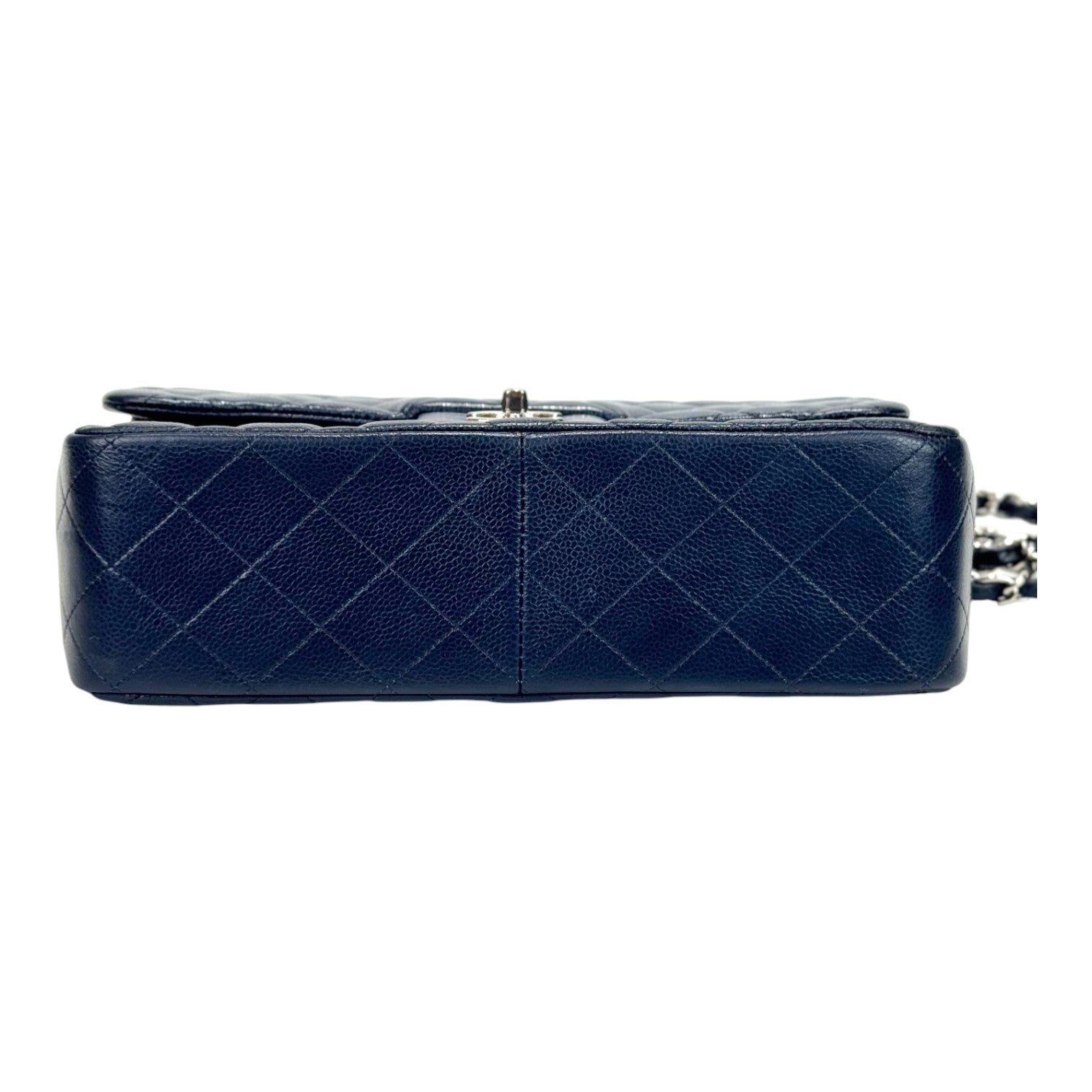 Chanel Chanel Classic Flap Jumbo Caviar Navy Bag