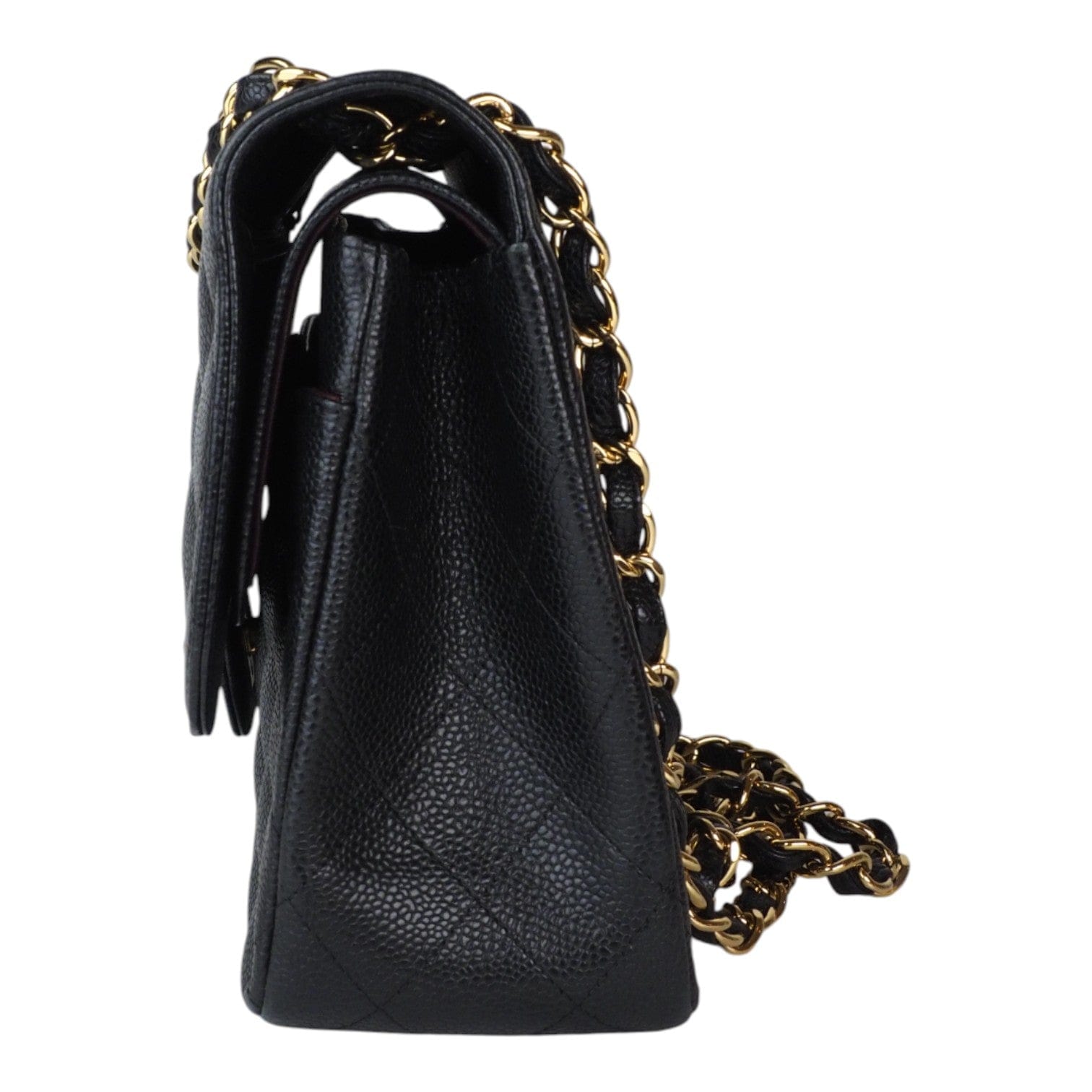Chanel Chanel Classic Flap Jumbo in Black Caviar with GHW