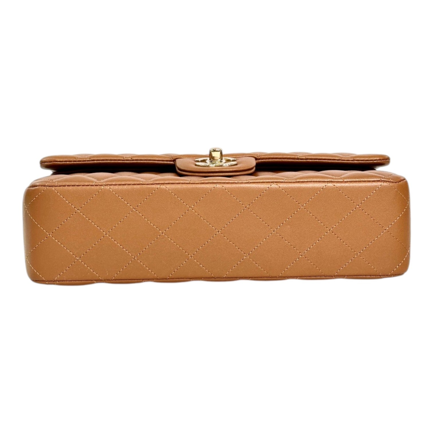 Chanel Chanel Classic Flap Medium Bag in Caramel Lambskin