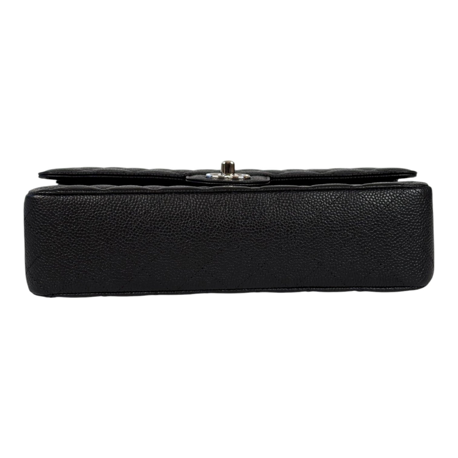 Chanel Chanel Classic Flap Medium Black Caviar with Silver Hardware Bag