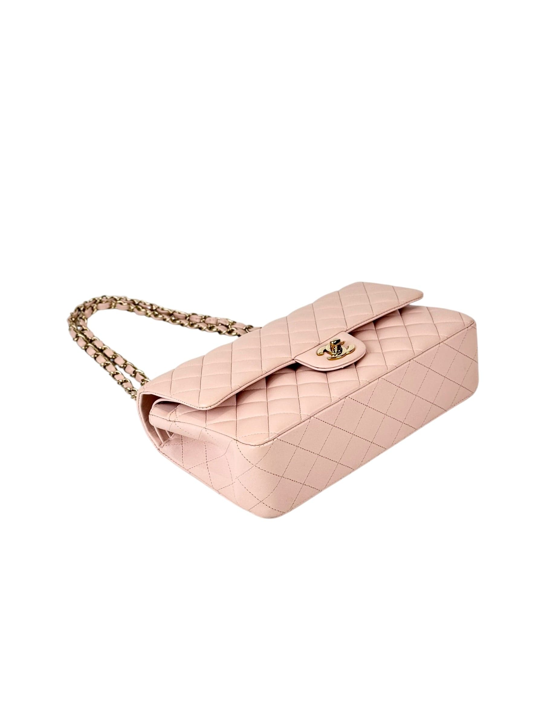 Chanel Chanel Classic Flap Medium Light Pink GHW Bag