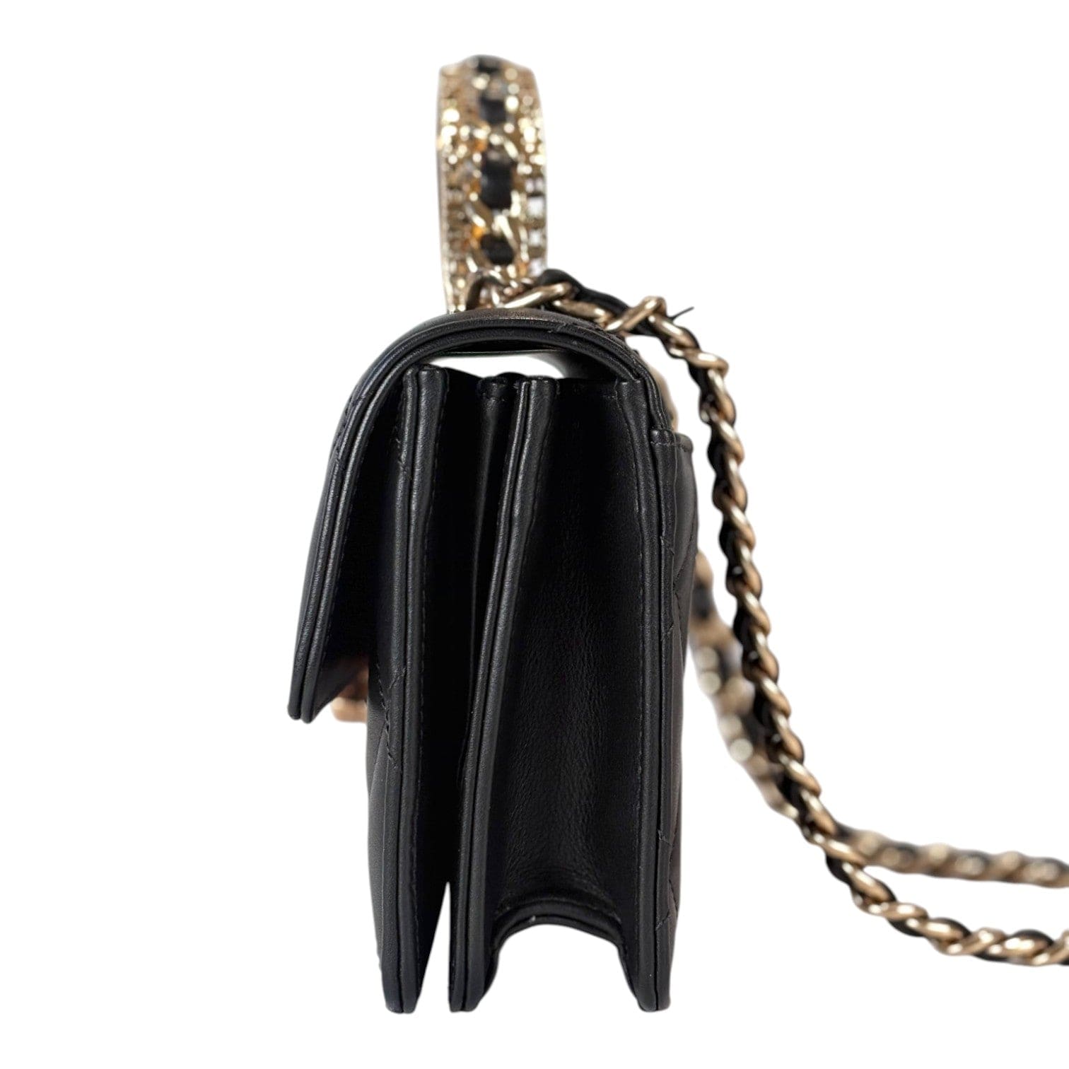 Chanel Chanel Classic Flap Mini Handle Bag Black