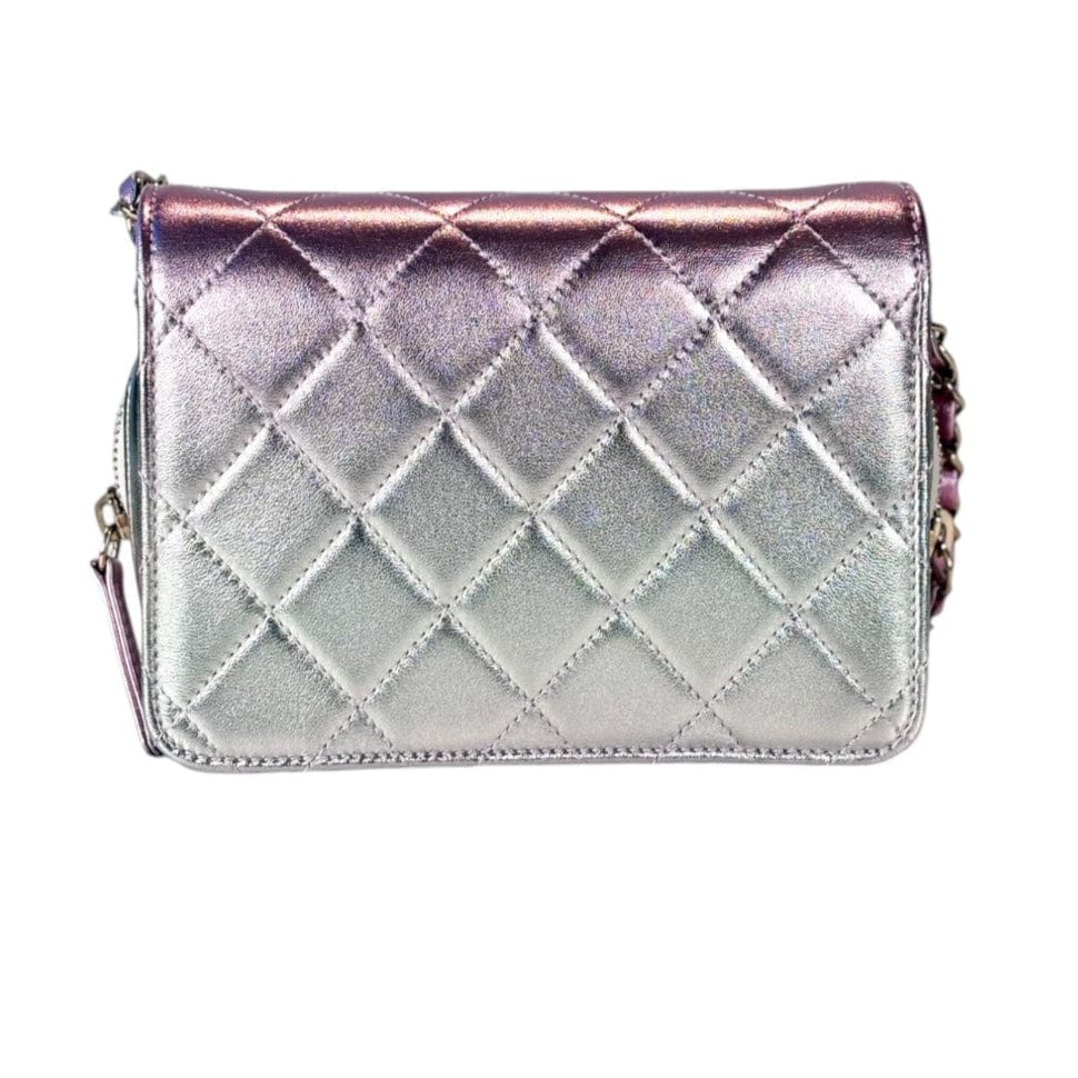 Chanel Chanel Classic Flap Seasonal Small Metallic Pink