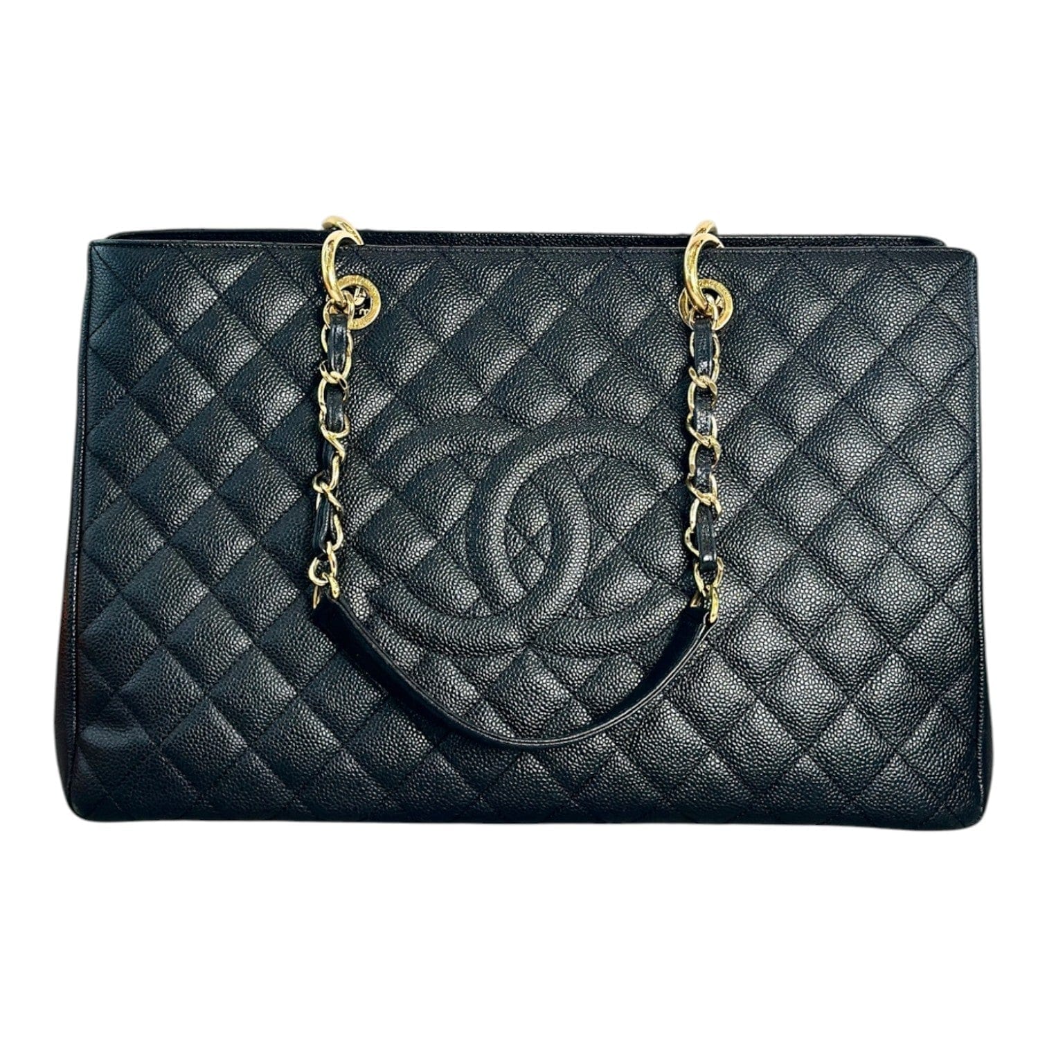 Chanel Chanel GST Large Black Caviar Leather