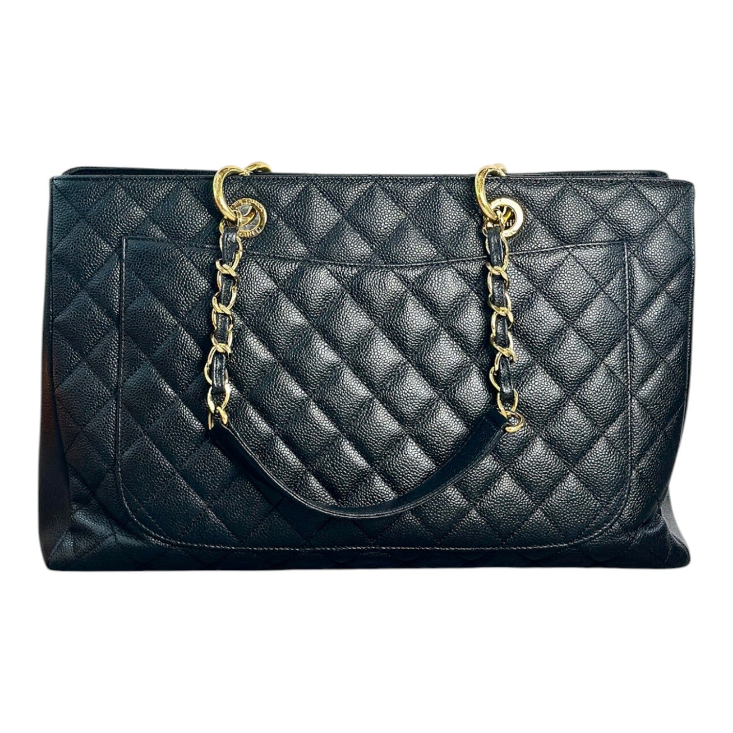 Chanel Chanel GST Large Black Caviar Leather