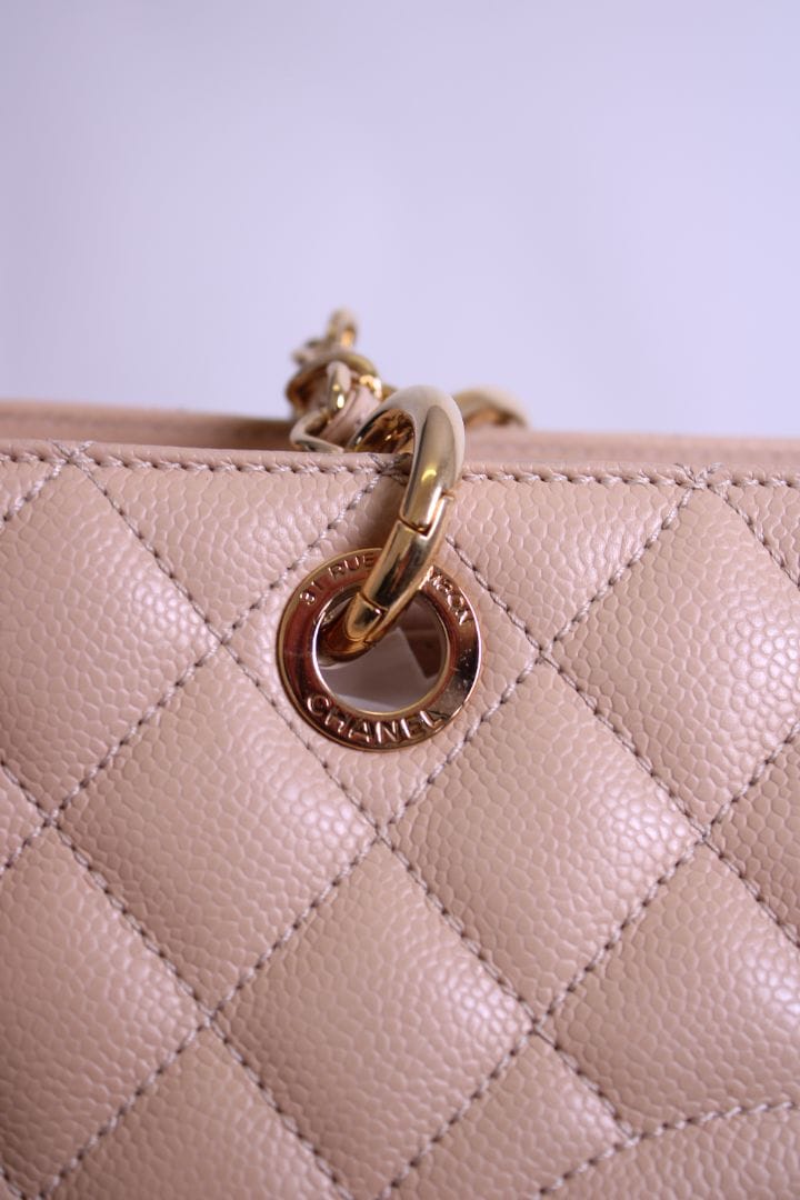 Chanel Chanel Handbag Beige Grand Shopper Tote