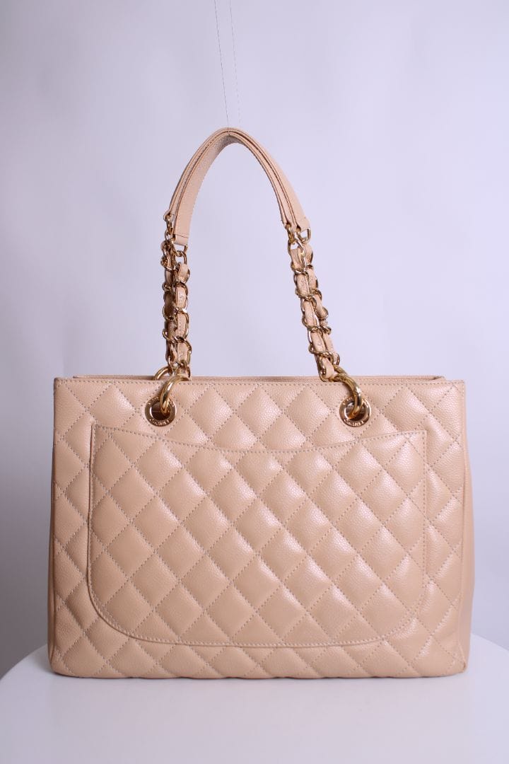 Chanel Chanel Handbag Beige Grand Shopper Tote