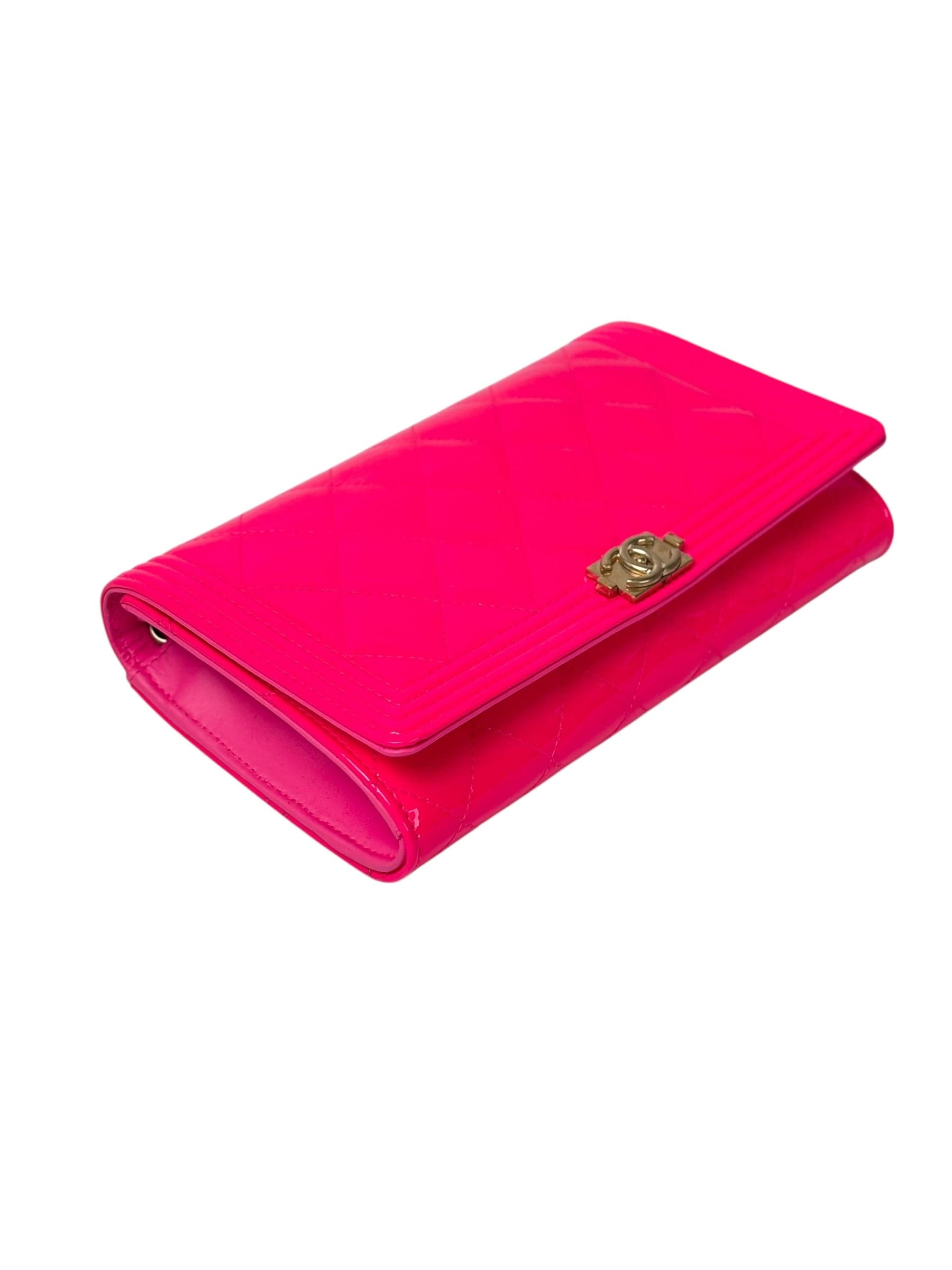 Chanel Chanel Hot Pink WOC Chain Bag