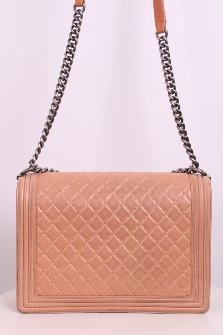 Chanel Chanel Large Boy Bag Nude Large