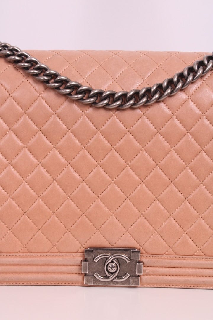 Chanel Chanel Large Boy Bag Nude Large