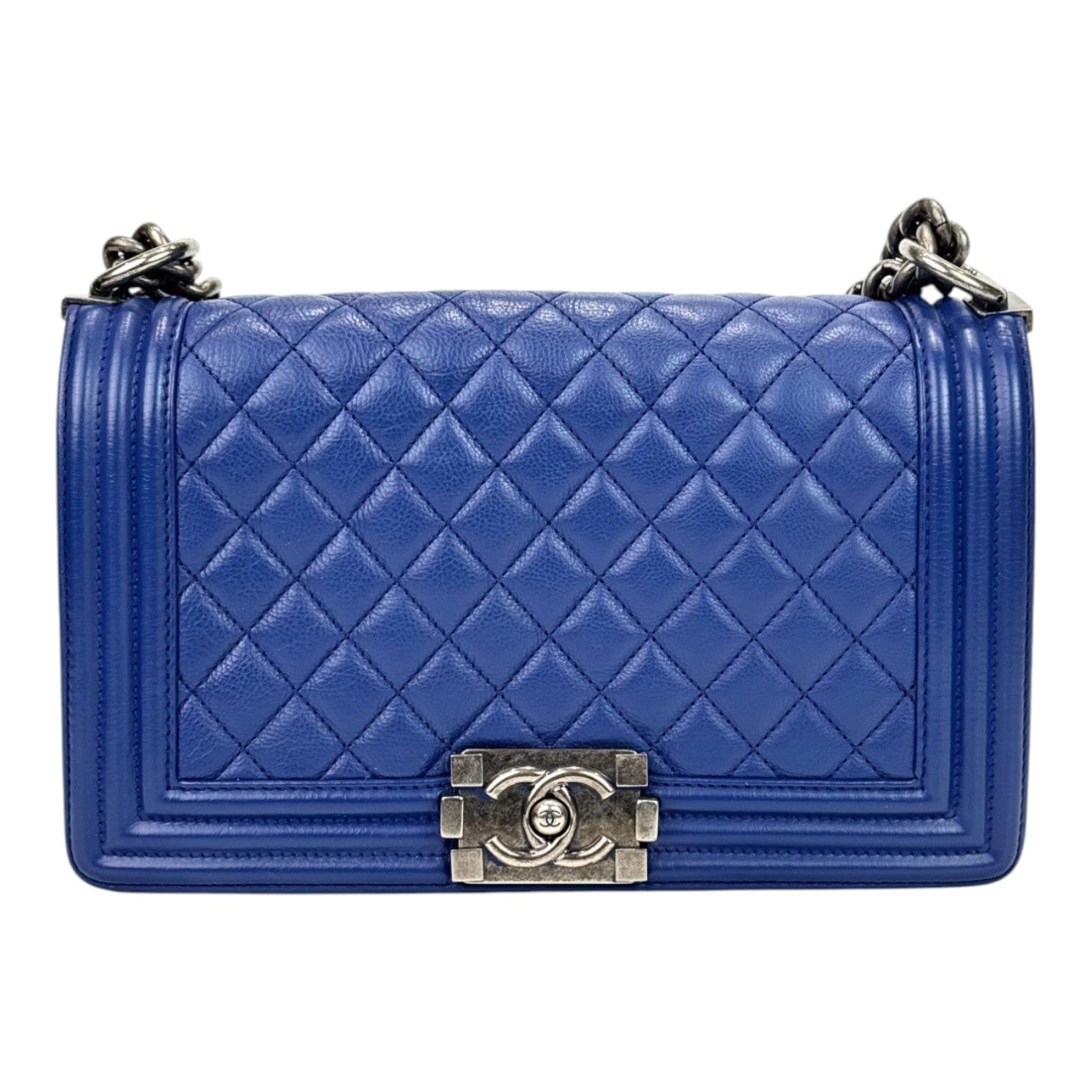 Chanel Chanel Leboy Medium Blue Bag