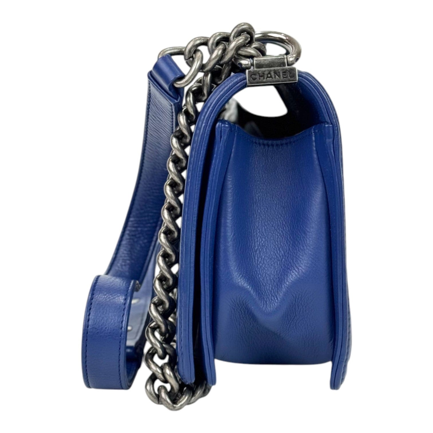 Chanel Chanel Leboy Medium Blue Bag