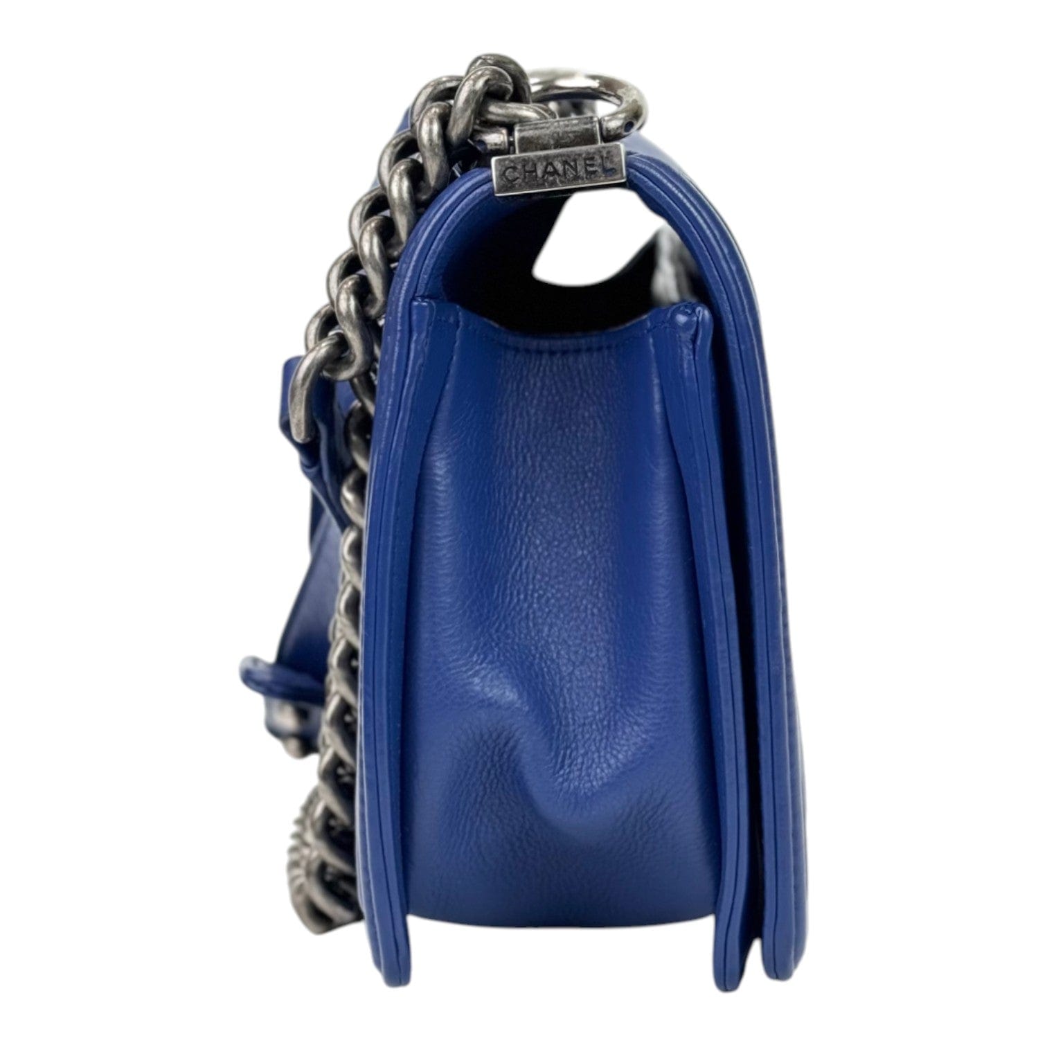 Chanel Chanel Leboy Medium Blue Bag