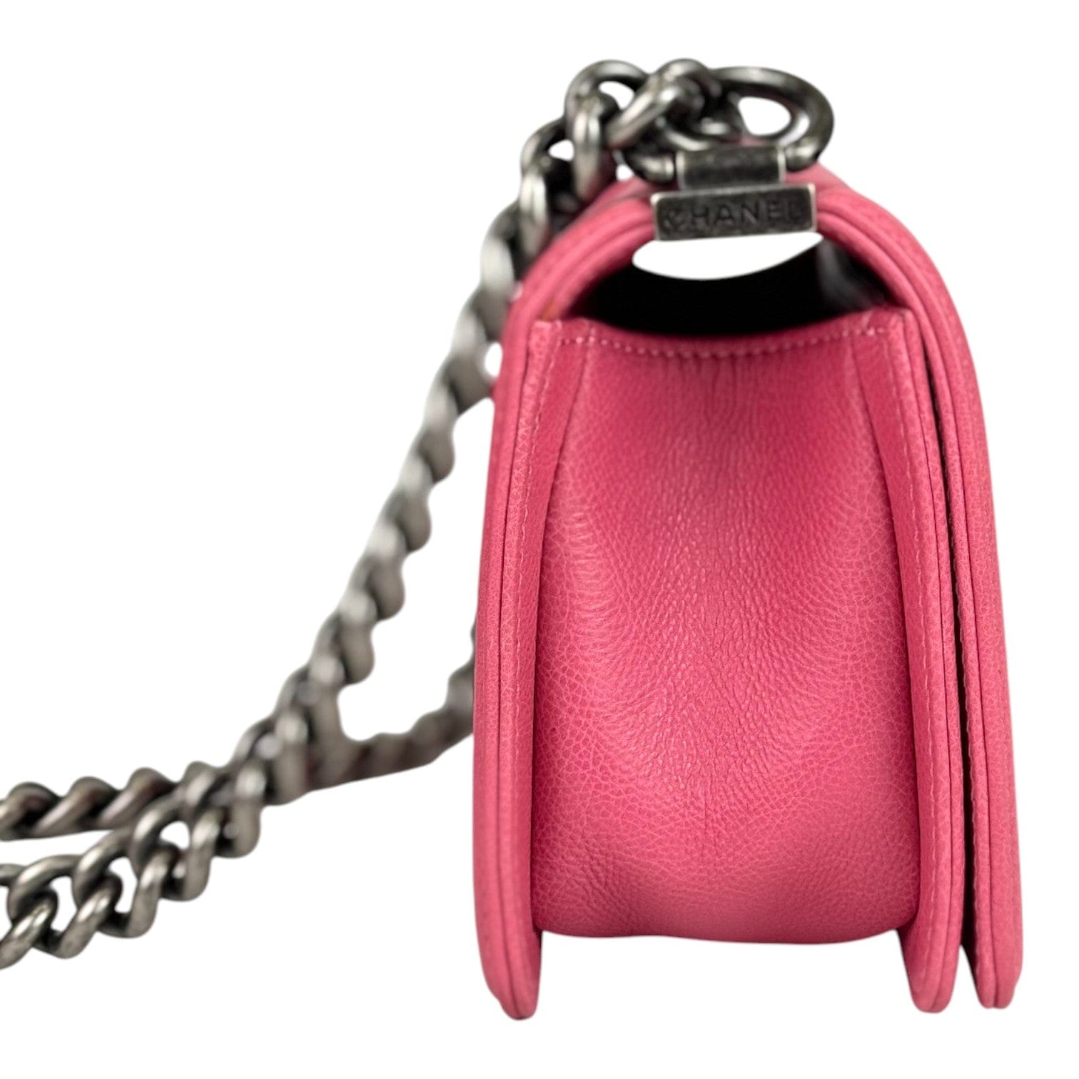 Chanel Chanel Leboy Small Pink in Caviar