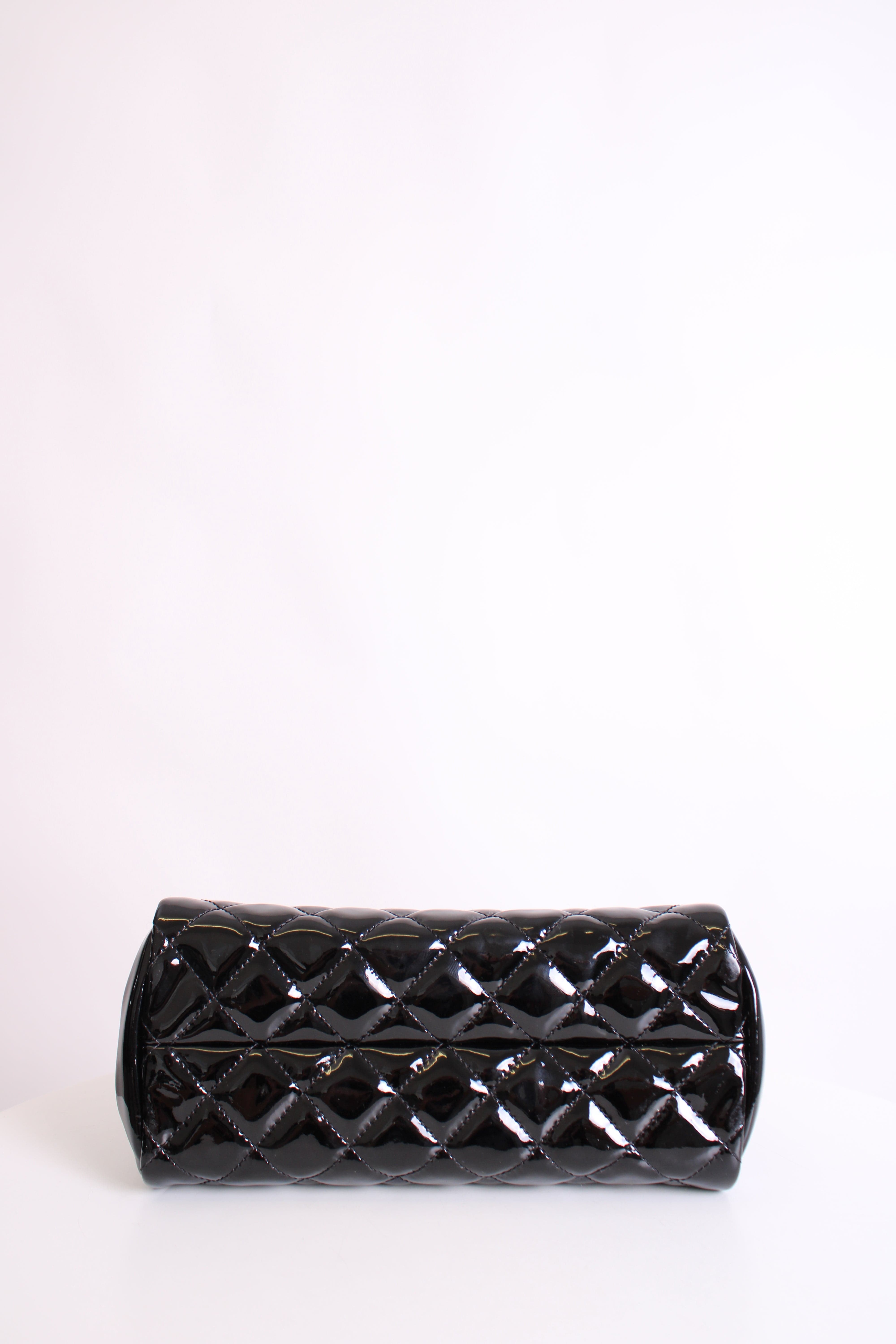Chanel Chanel Madamoiselle Mini Black Patent