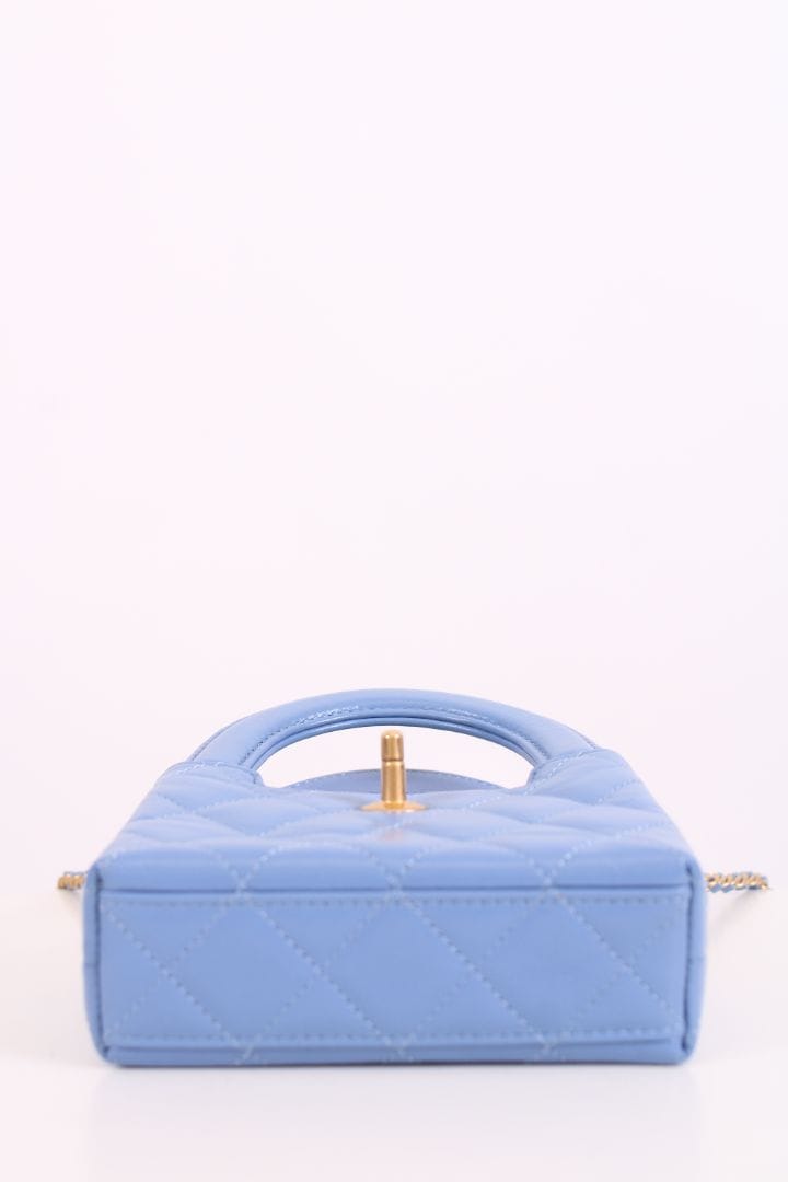Chanel Chanel Micro Kelly Handbag Blue