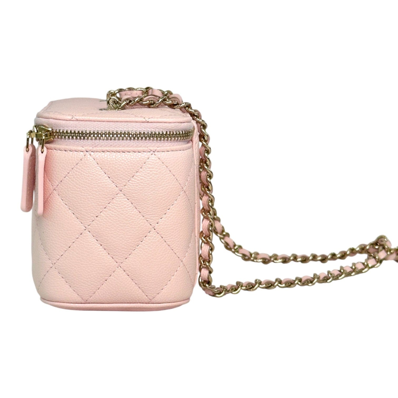 Chanel Chanel Mini Vanity Box Caviar Pink Bag