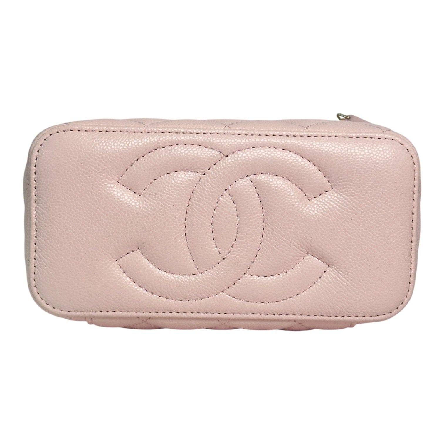 Chanel Chanel Mini Vanity Box Caviar Pink Bag