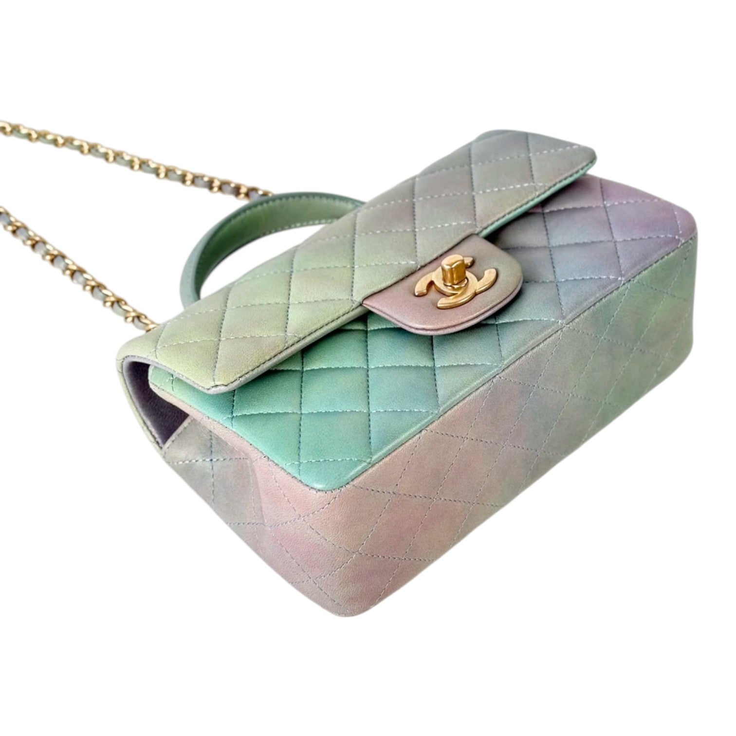 Chanel Chanel Ombre Mini Classic Flap Bag with Handle