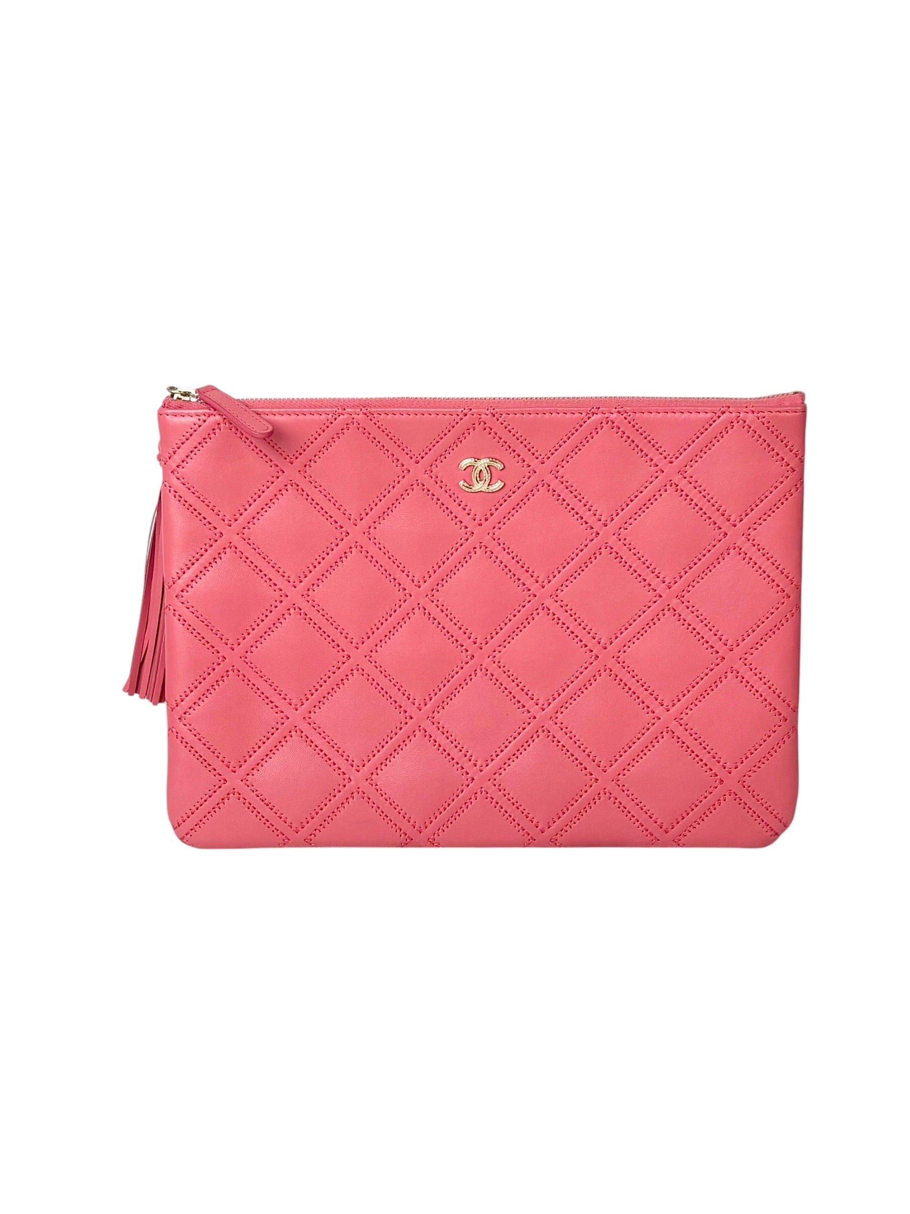 Chanel Chanel Pink Clutch Bag