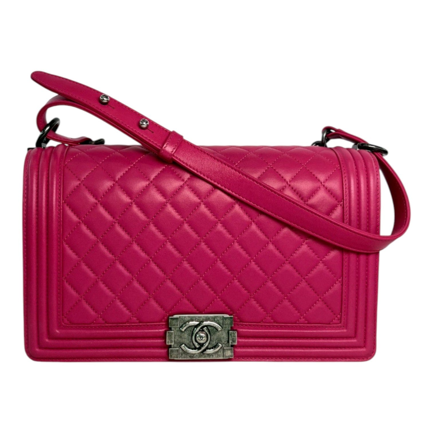 Chanel Chanel Pink Leboy Large Bag