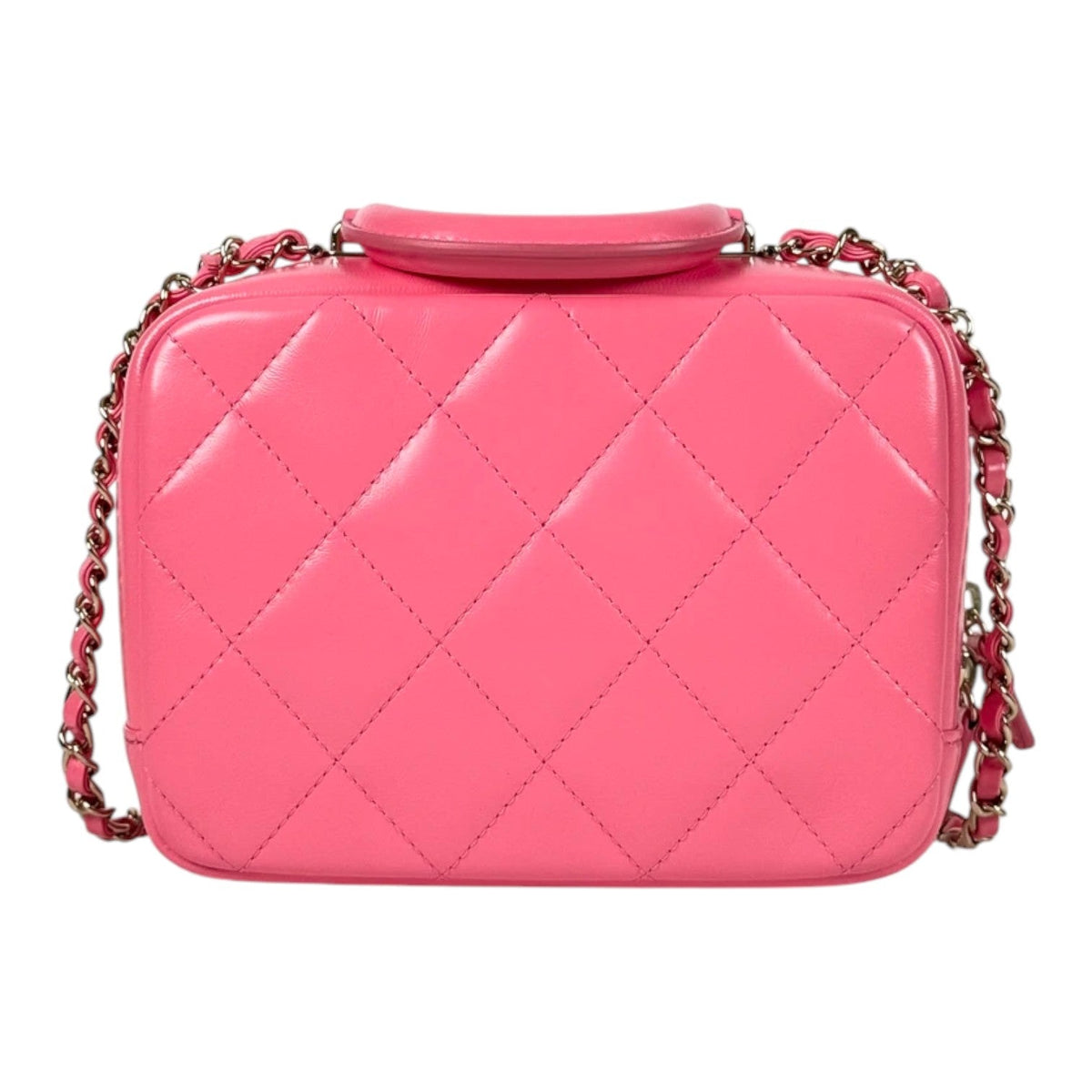Chanel Chanel Pink Top Handle Camera Bag