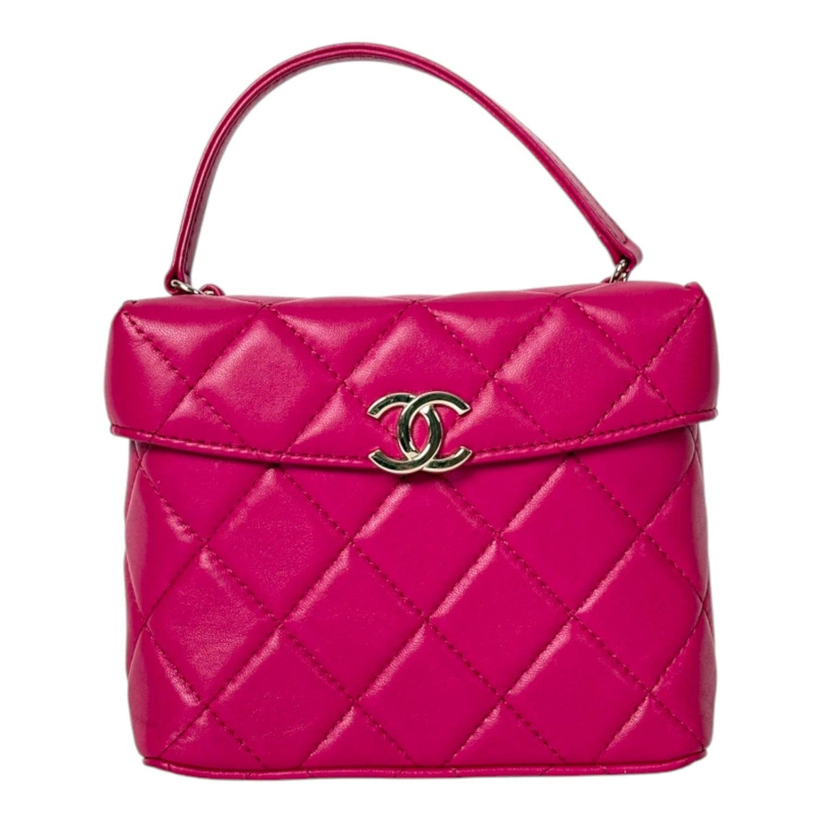 Chanel Chanel Pink Vanity Box Bag in Lambskin