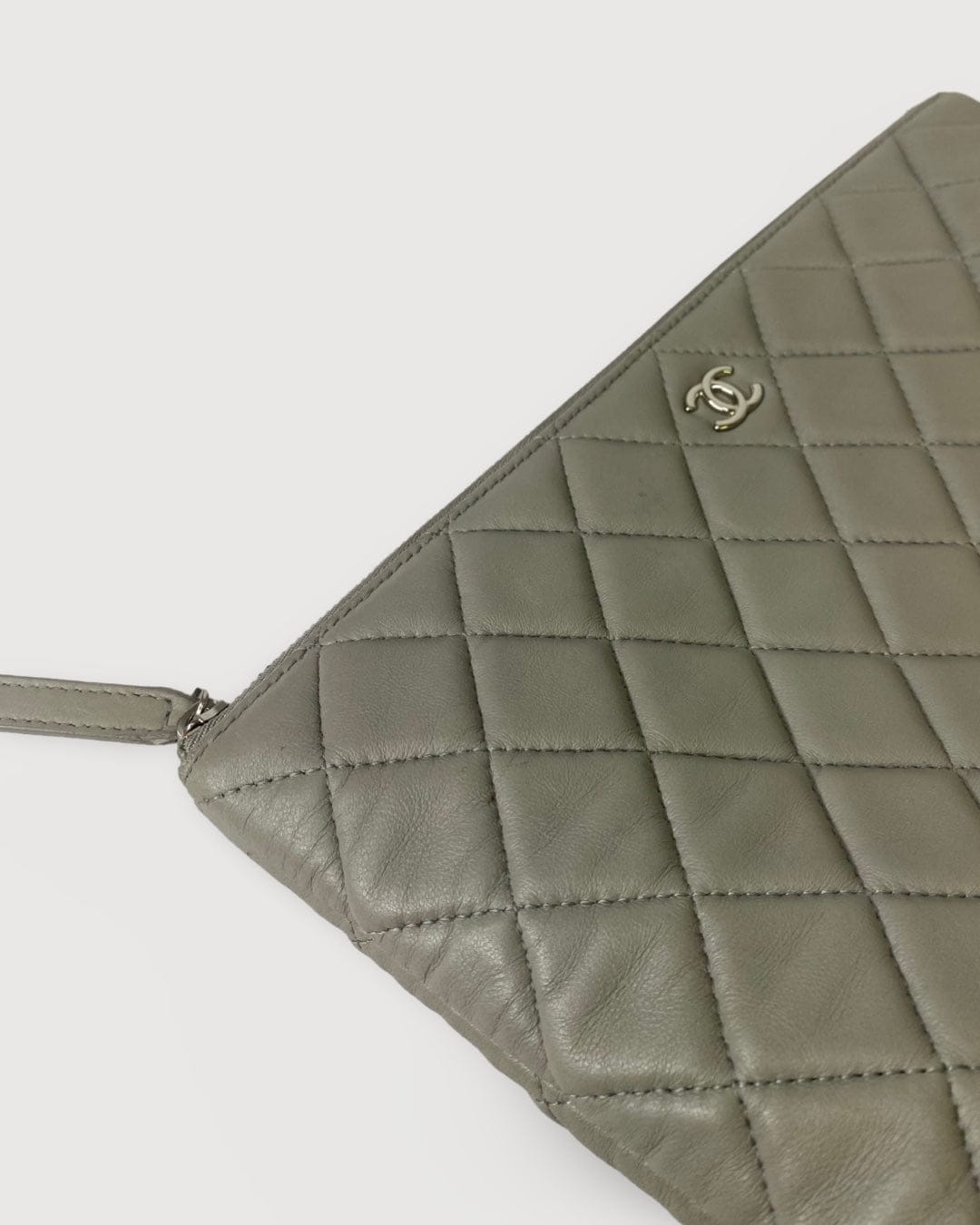 Chanel Chanel Pouch Grey