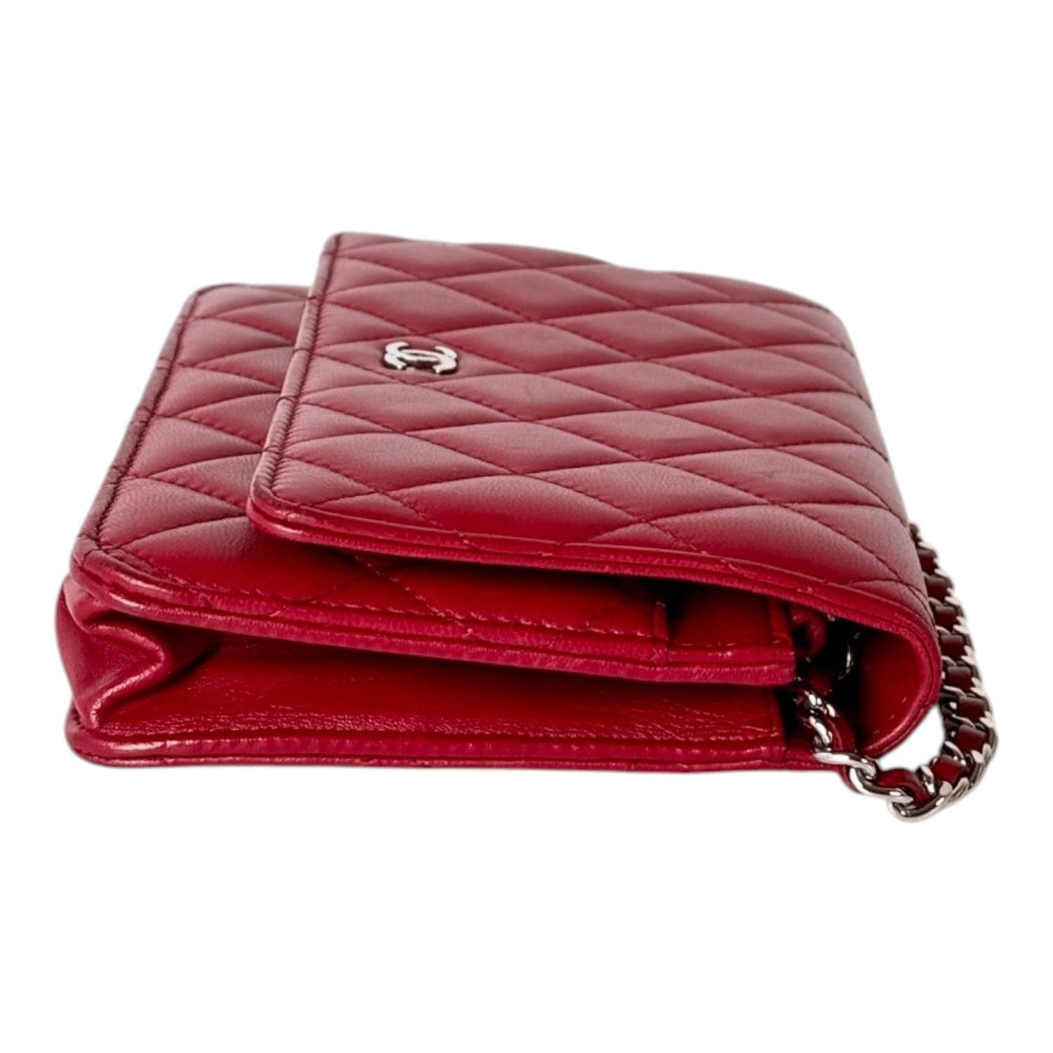 Chanel Chanel Red Classic Flap WOC Bag