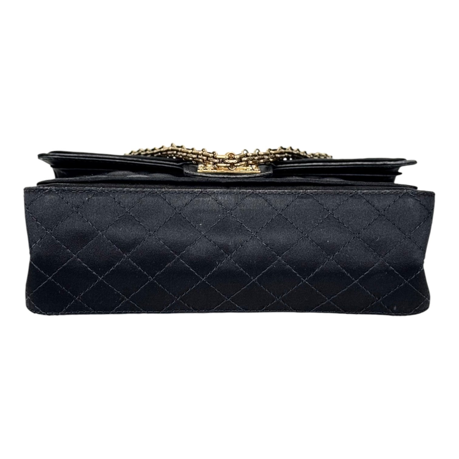 Chanel Chanel Reissue Medium Bag Black Fabric with GHW