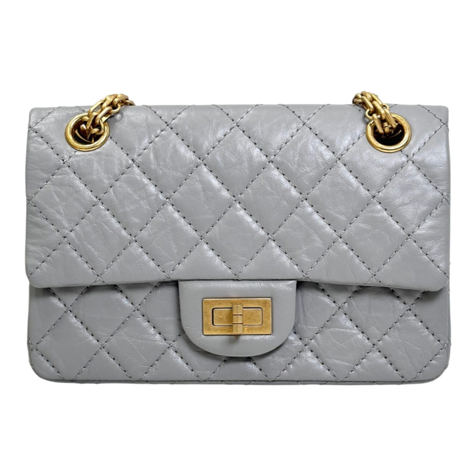 Chanel Chanel Reissue Mini Grey Calfskin Bag