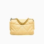 Chanel Chanel Small 19 Beige Quilted Lambskin Flap Bag Multicolor Hardware