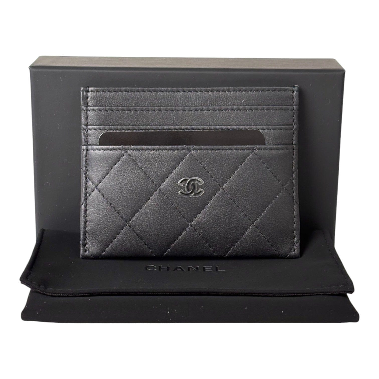 Chanel Chanel So Black Card Holder